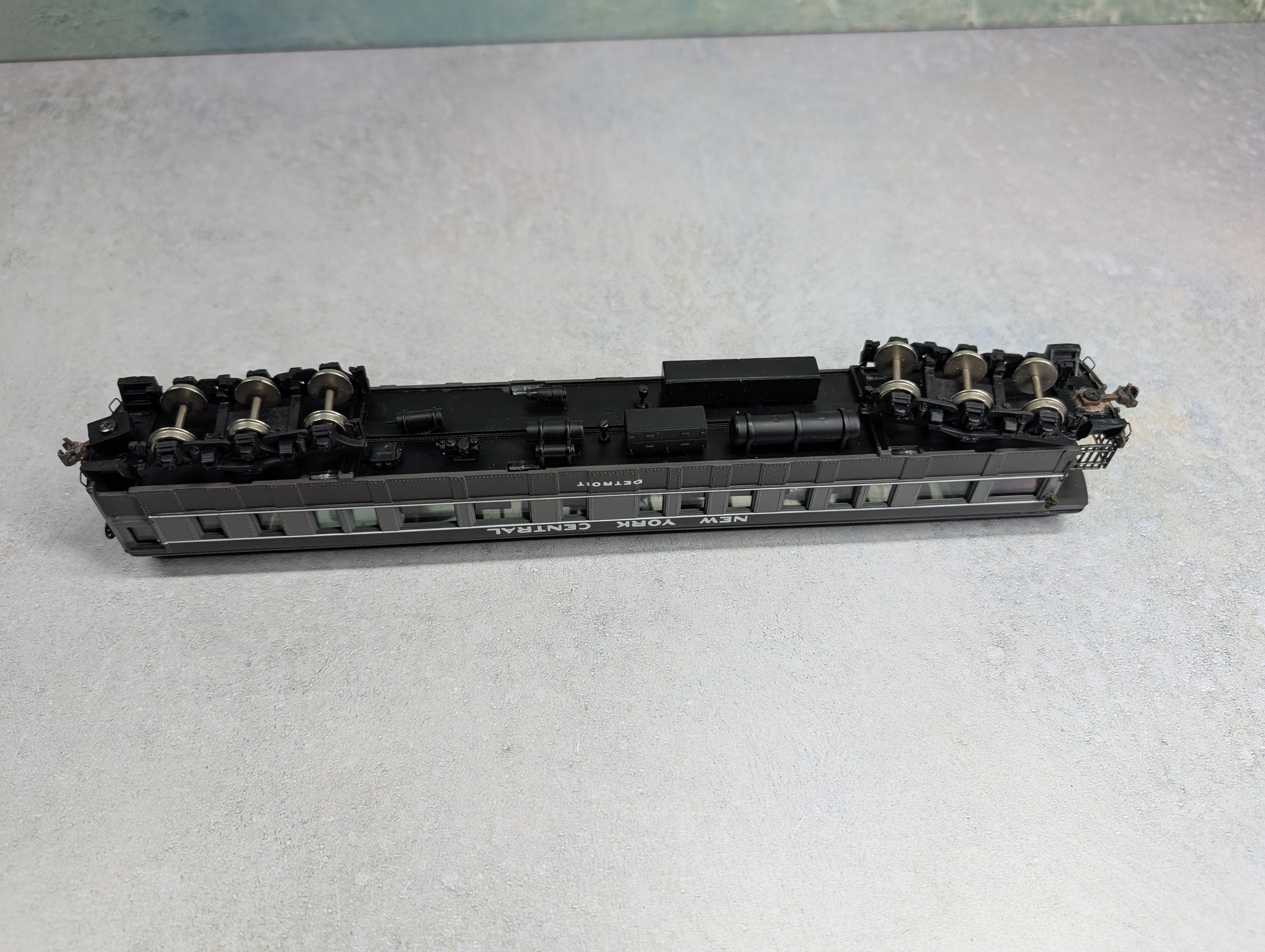 USED Bachmann HO Scale Spectrum Observation Passenger Car New York Central Detroit