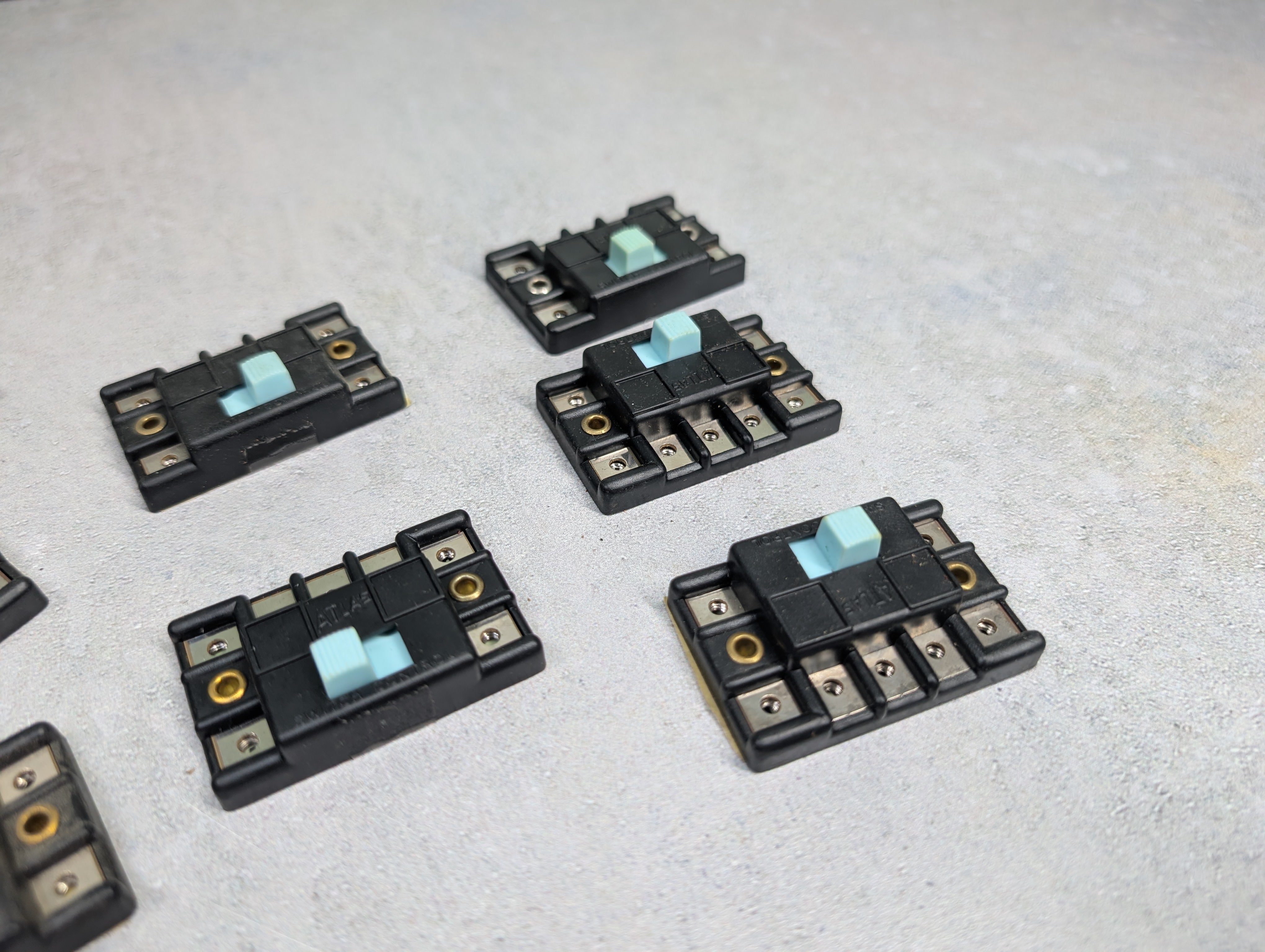 USED Atlas HO Scale Switch Control Box (10 pcs)