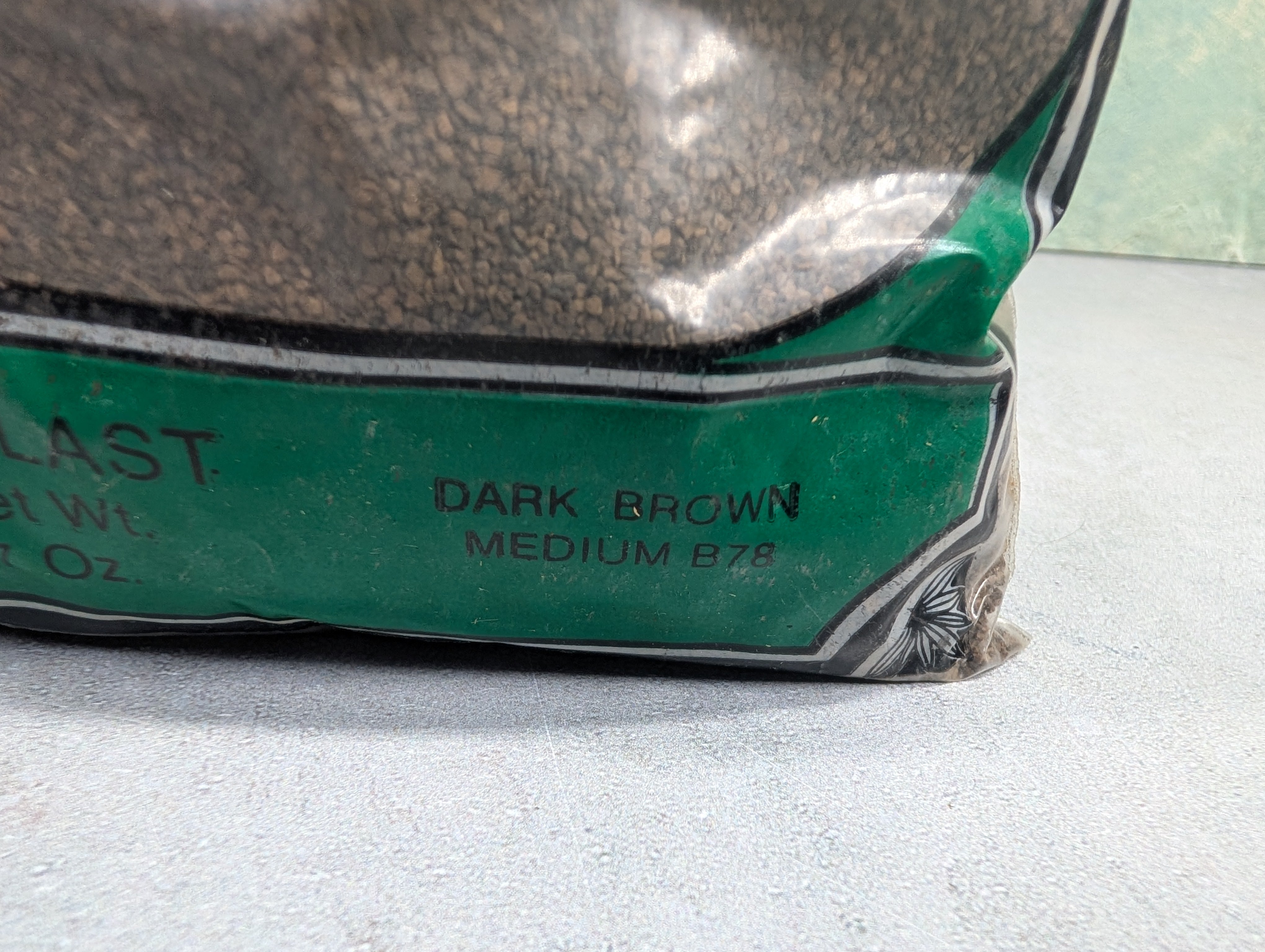 USED Woodland Scenics B78 MULTI Scale Ballast Dark Brown Medium