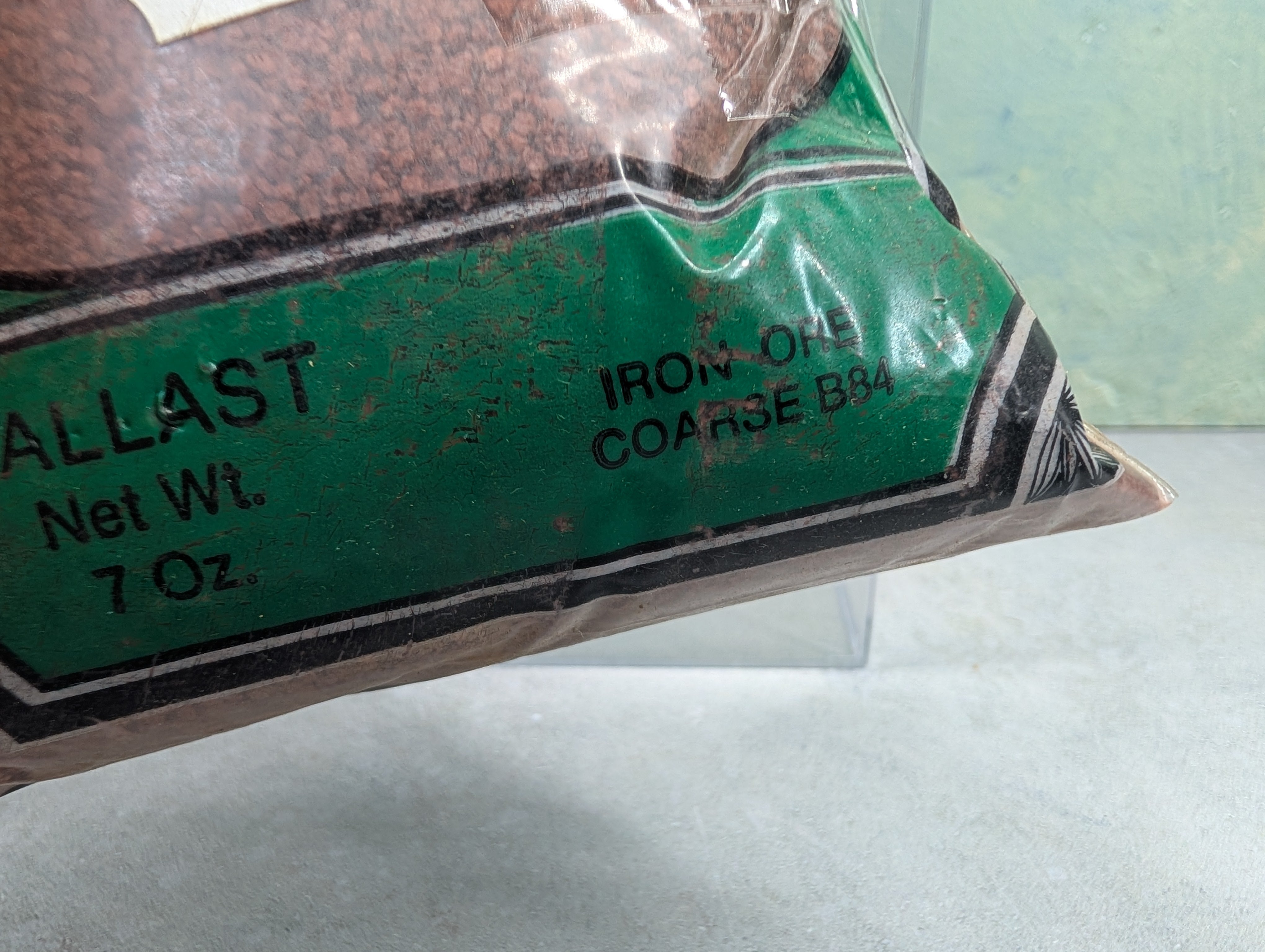 USED Woodland Scenics B84 MULTI Scale Ballast IRON Ore Coarse