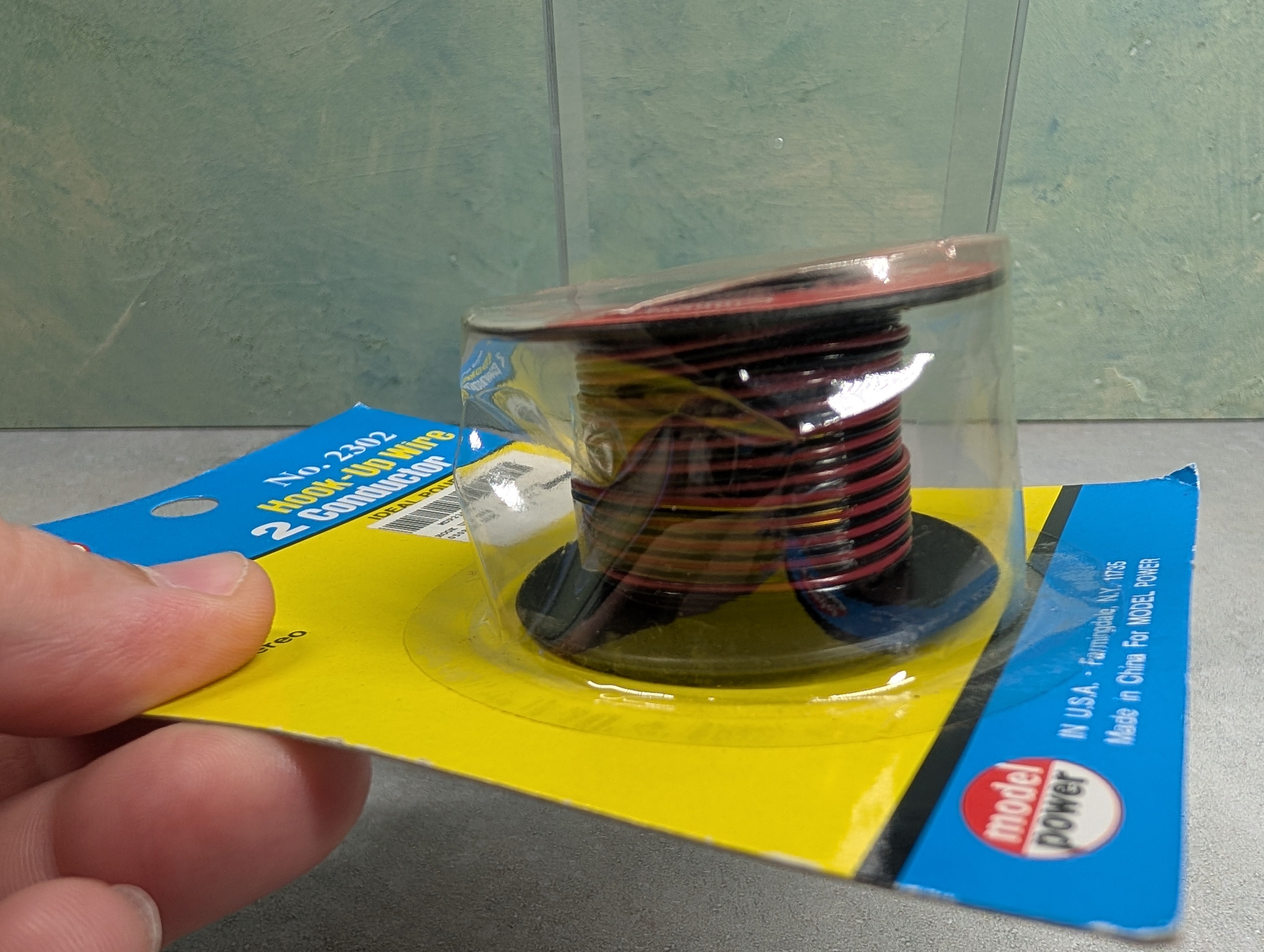 USED Model Power 2302 MULTI Scale Model Train Track/Accessory Wire (2 Conductor) - Sealed