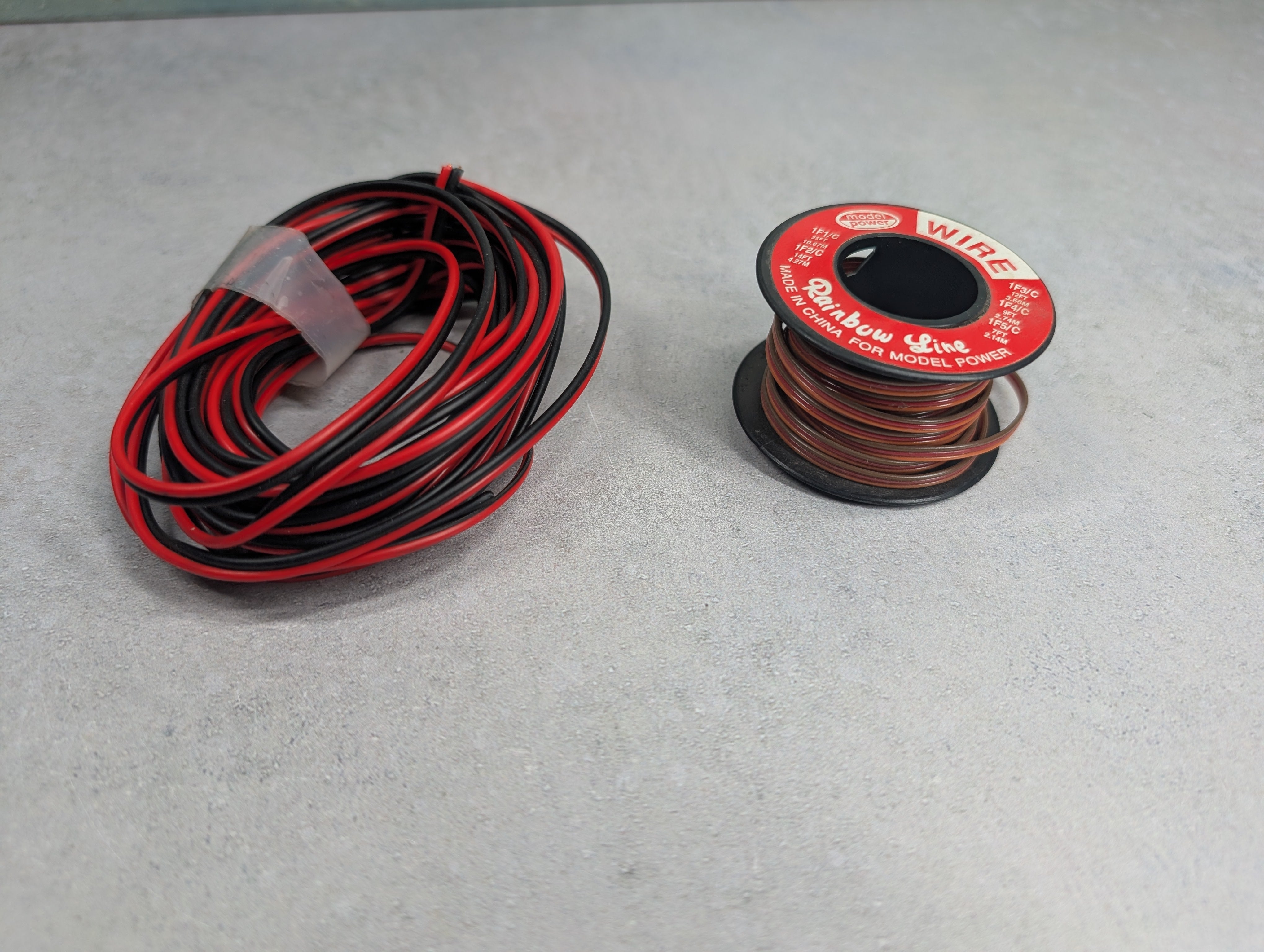 USED MULTI Scale Various Model Train Track/Accessory Wire