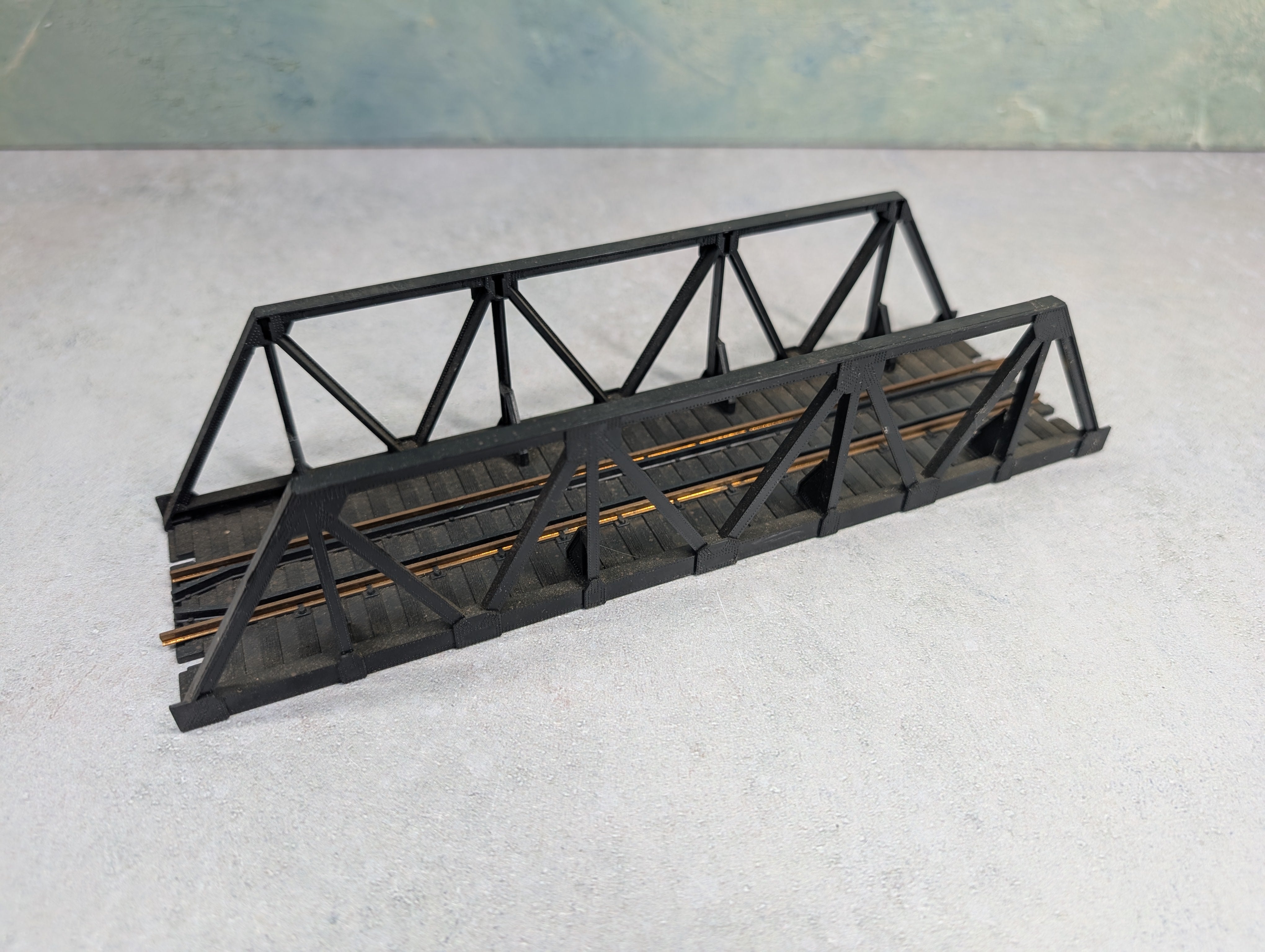 USED HO Scale Bridge with Nickel Silver Track