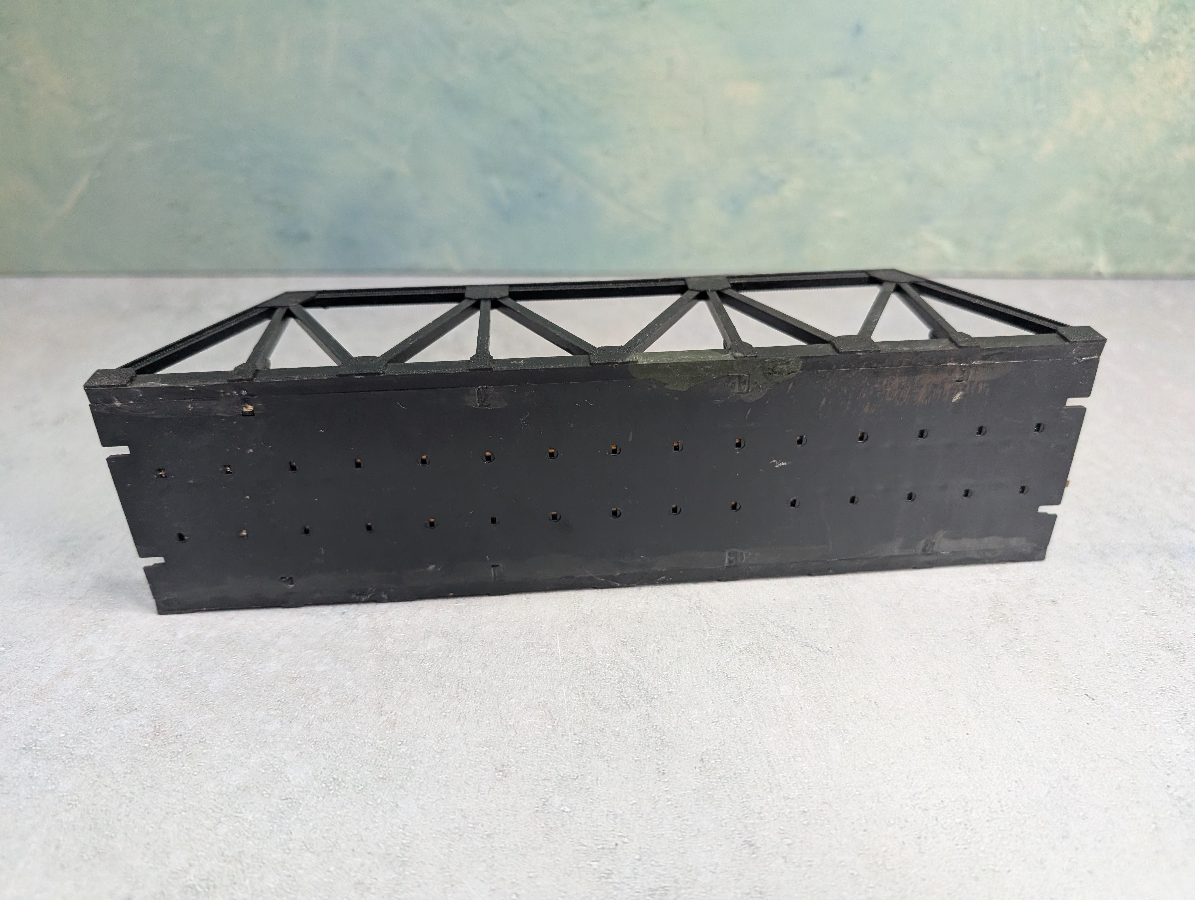 USED HO Scale Bridge with Brass Rerailer Track