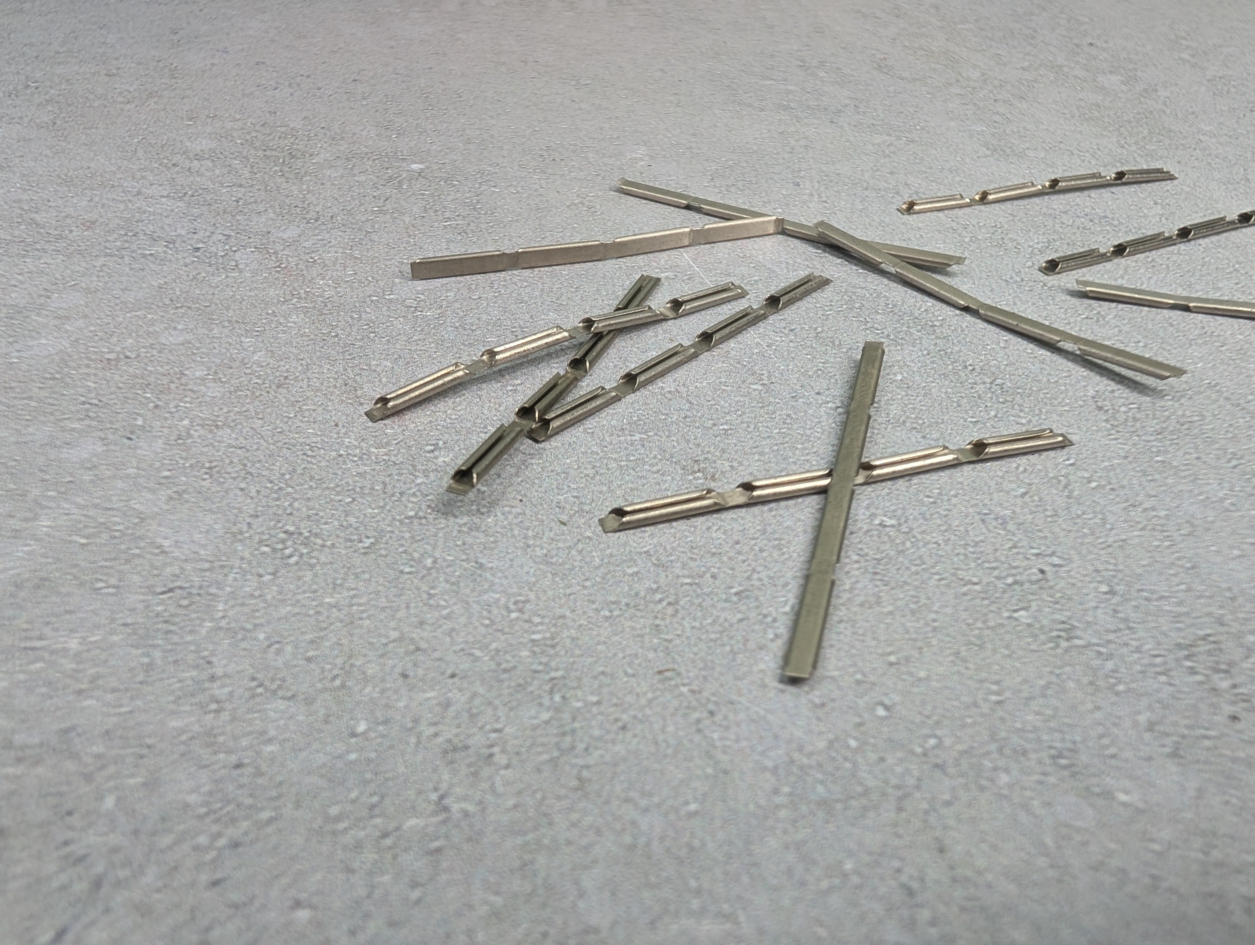 USED Atlas N Scale Code 80 Rail Joiners