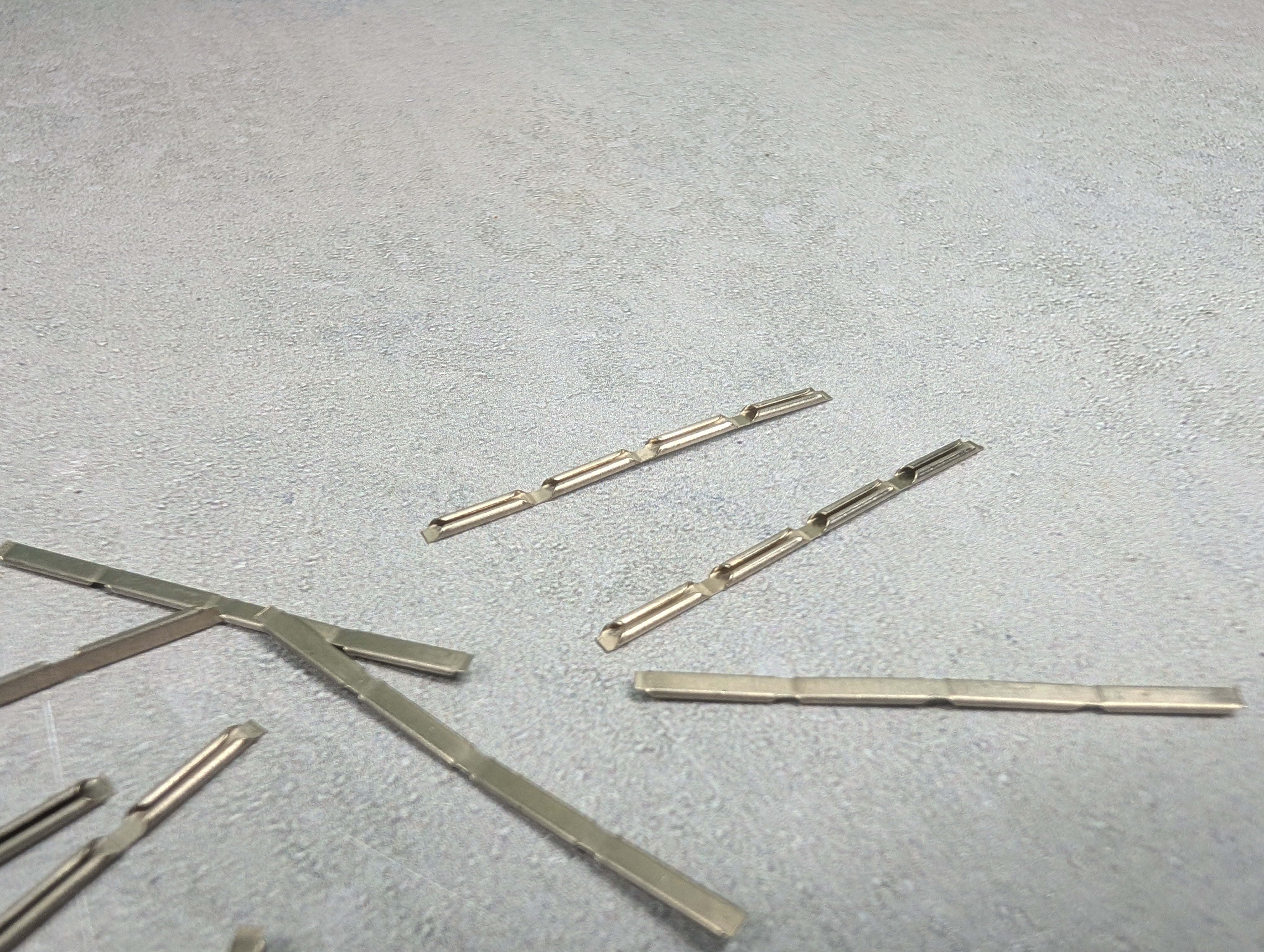 USED Atlas N Scale Code 80 Rail Joiners