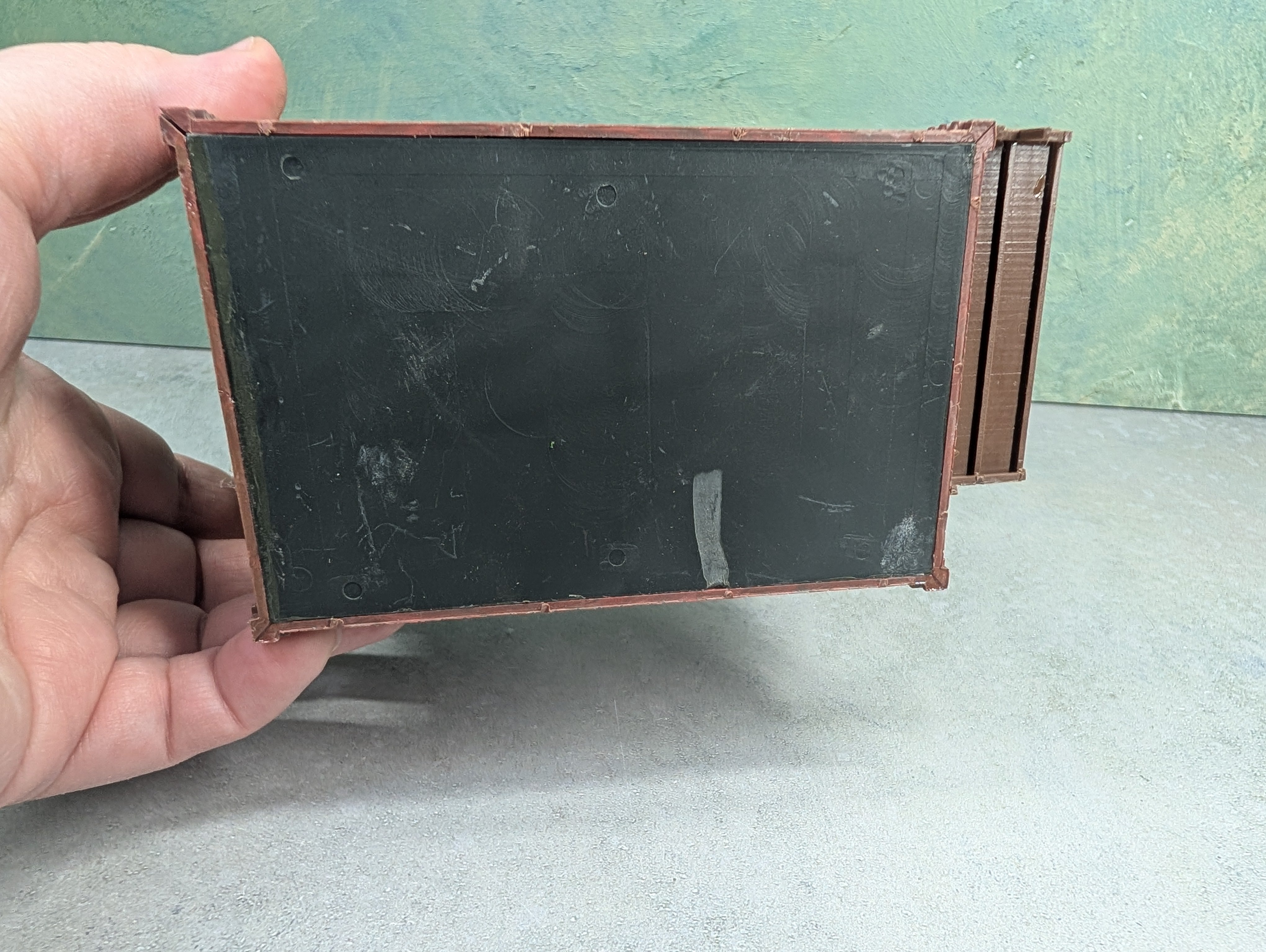 USED HO Scale Brick Drug Store, Vanderbeck Druge Store