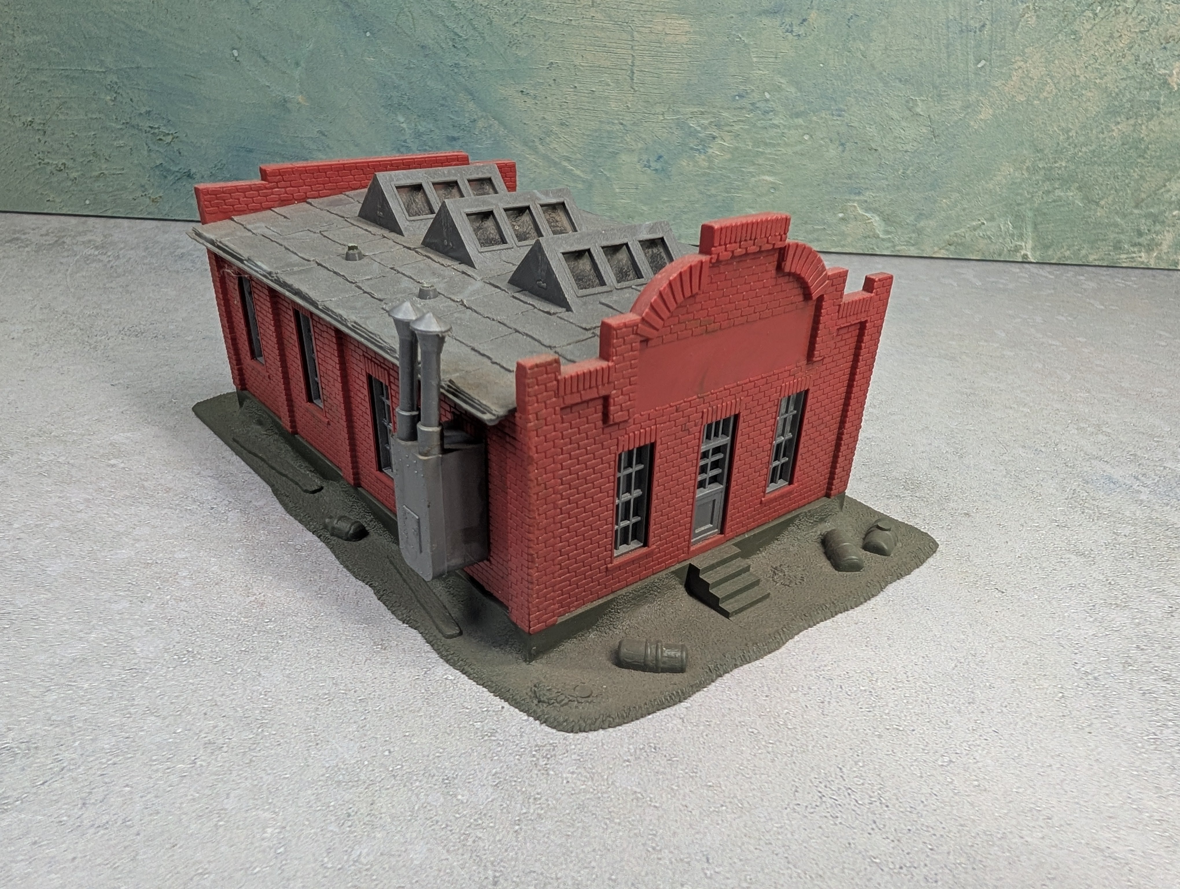 USED Pola HO Scale Brick Factory