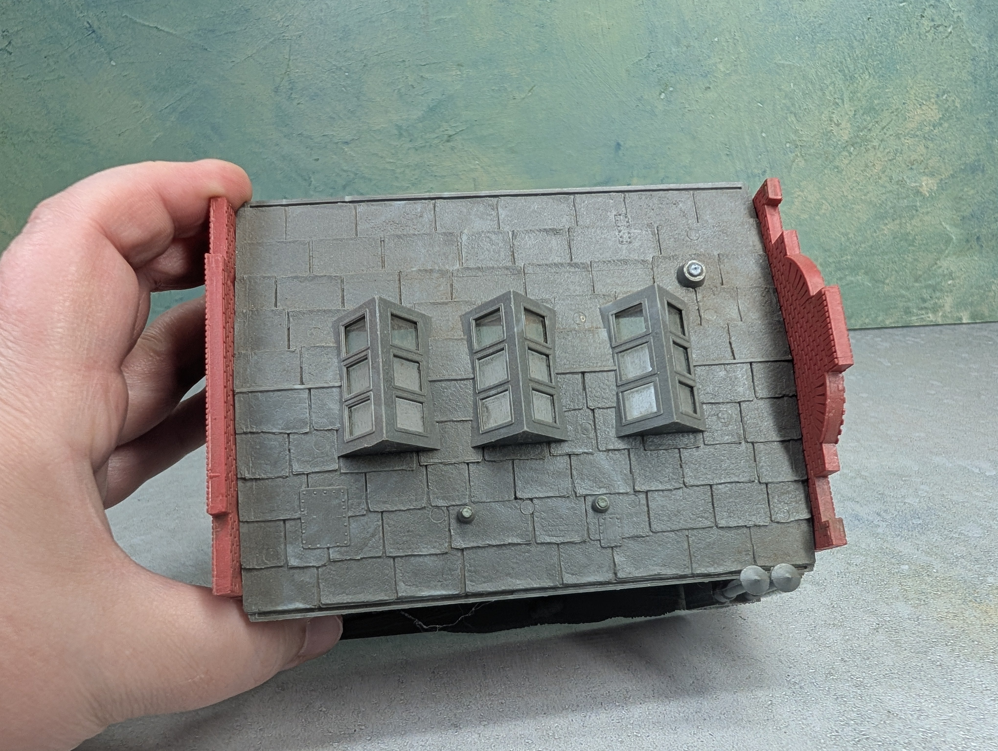USED Pola HO Scale Brick Factory