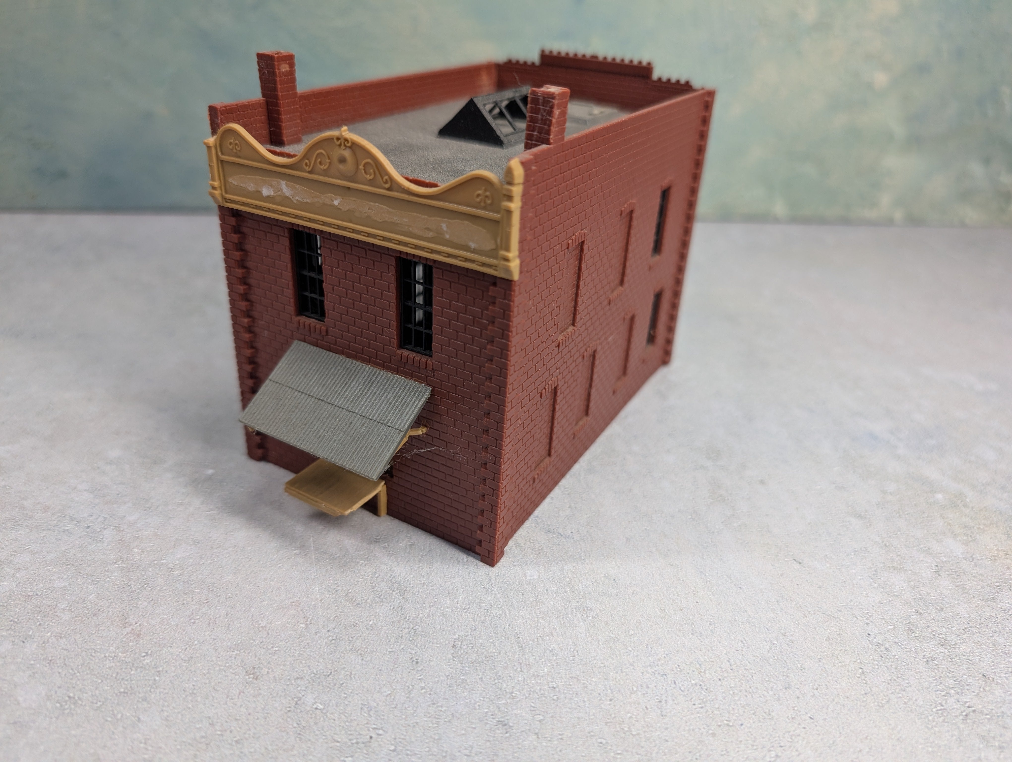 USED HO Scale Brick Warehouse