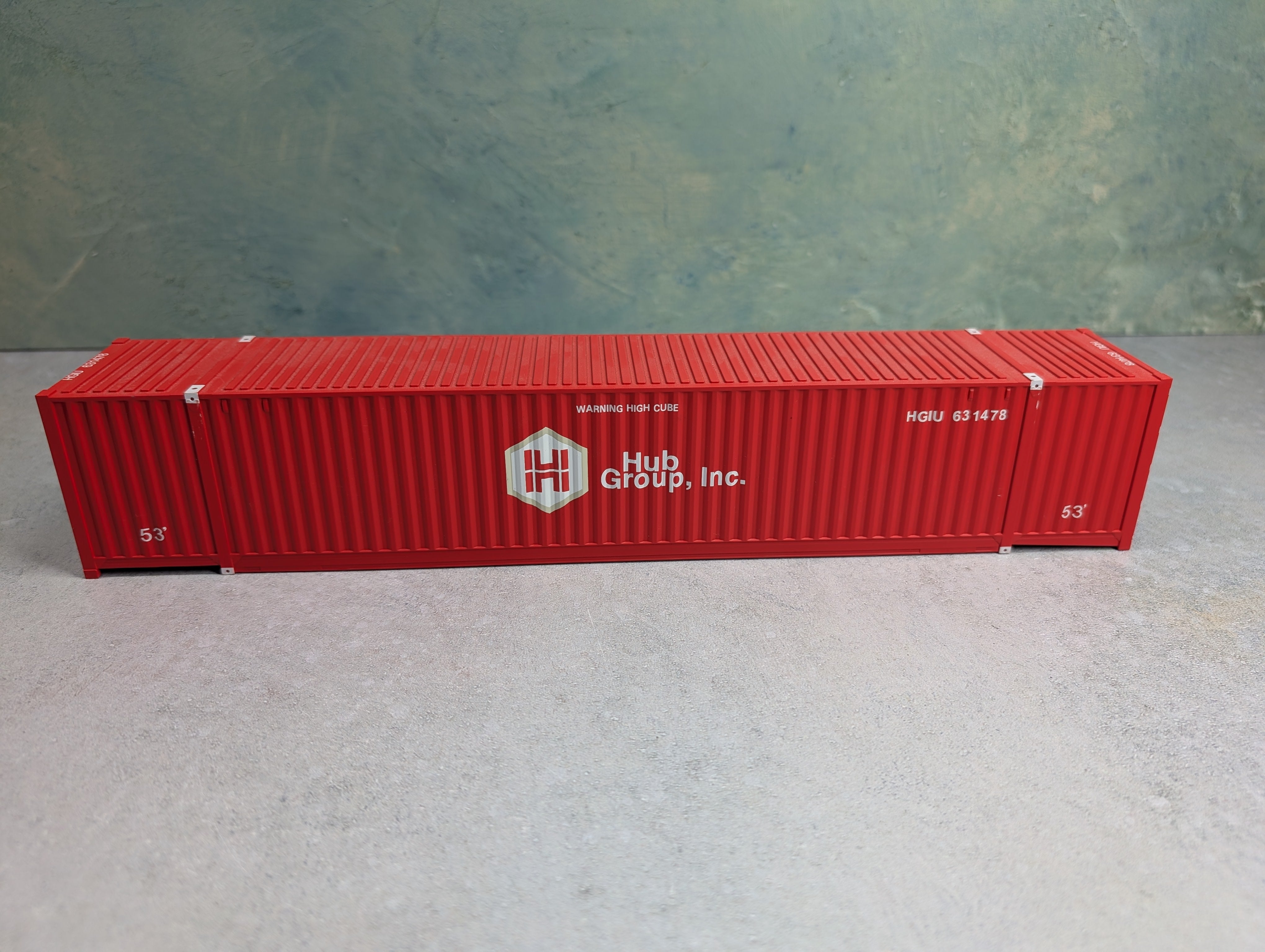 USED Atlas 3006302-2 O Jindo 53' Container Hub Group HGIU #631478
