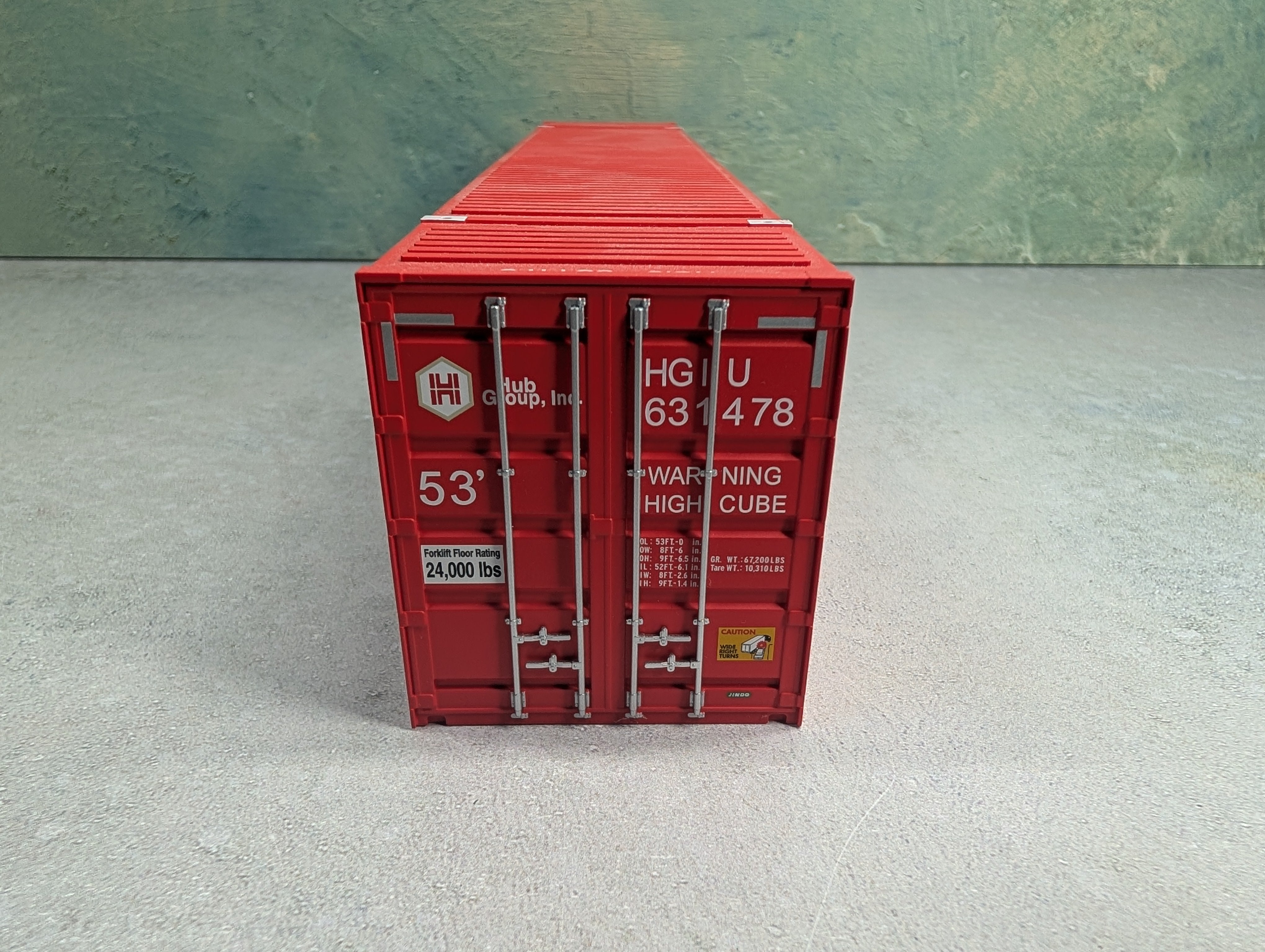 USED Atlas 3006302-2 O Jindo 53' Container Hub Group HGIU #631478