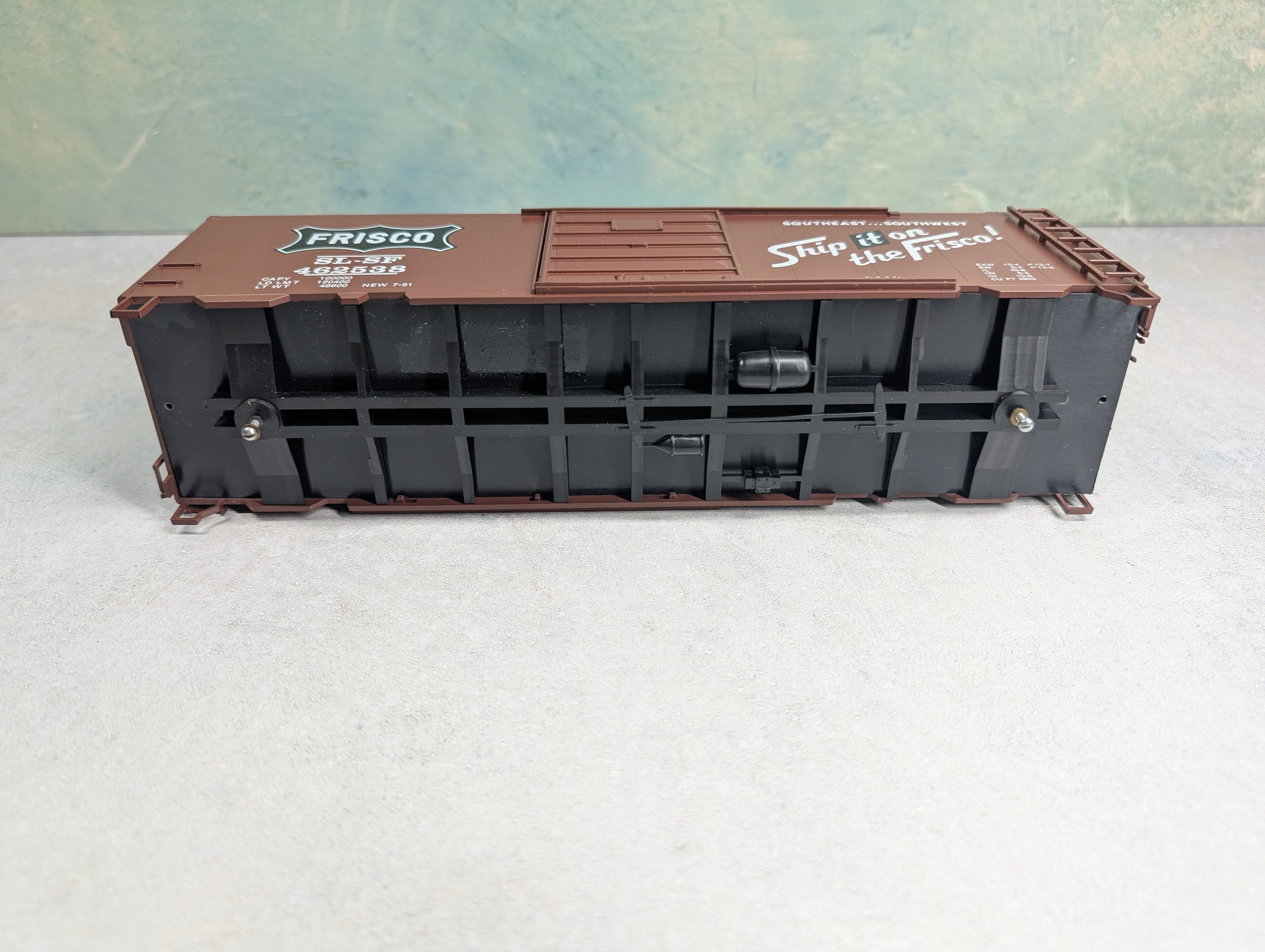 USED Weaver O PS-1 Box Car Frisco SLSF #462538 No Trucks/Couplers