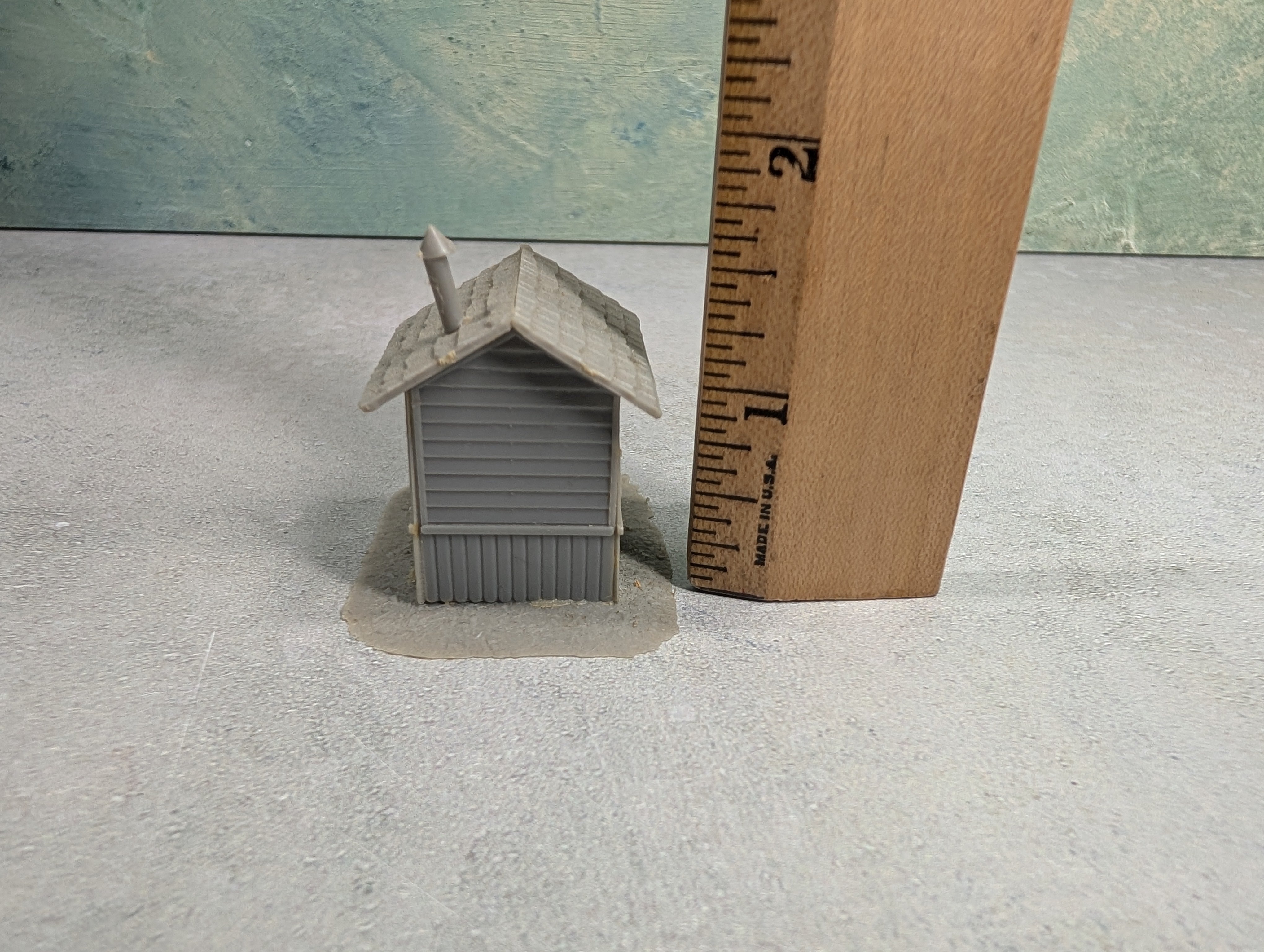 USED HO Scale Gray Shack