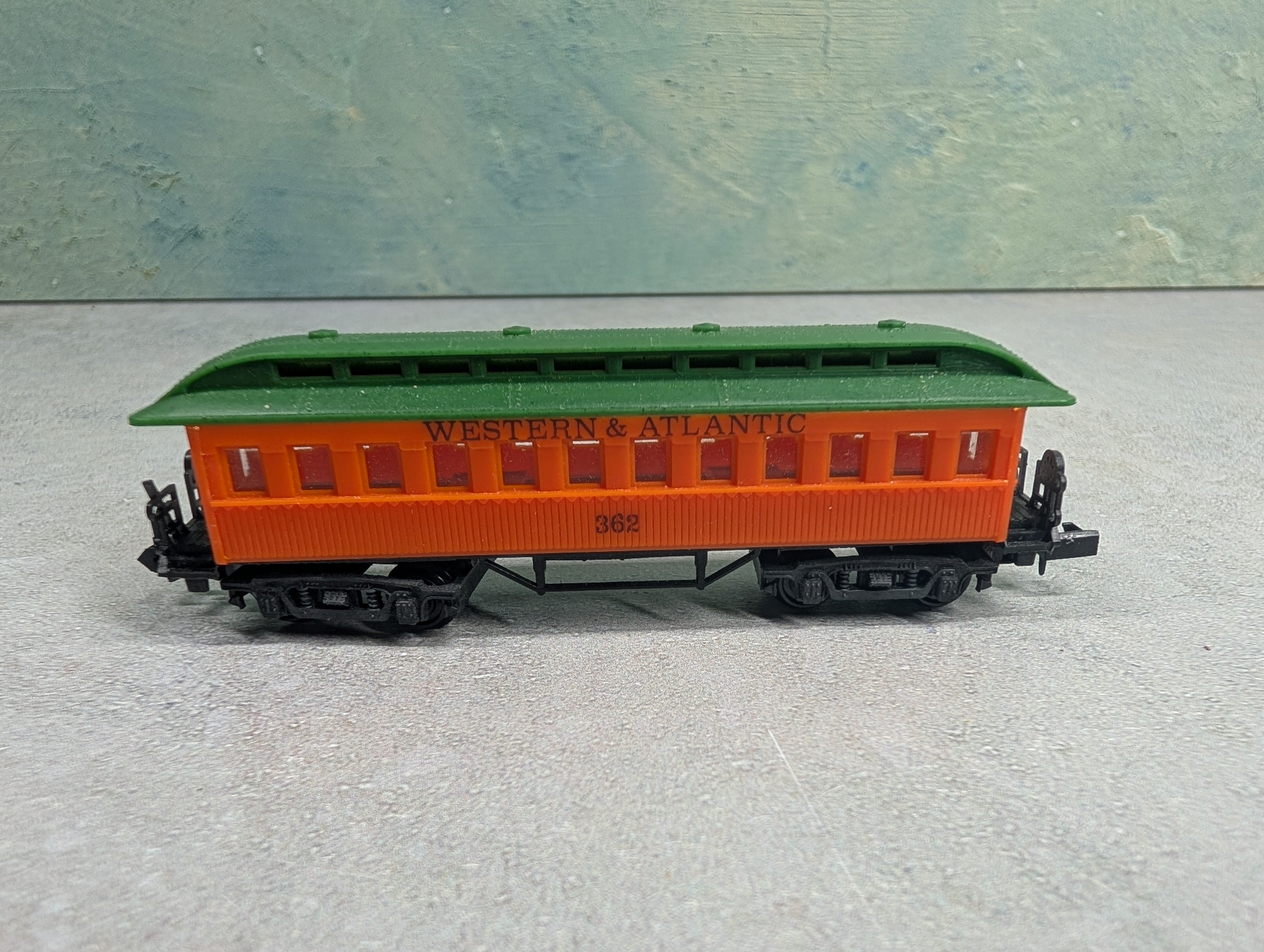 USED Arnold Rapido N Scale Old Time Passenger Car Western & Atlantic #362