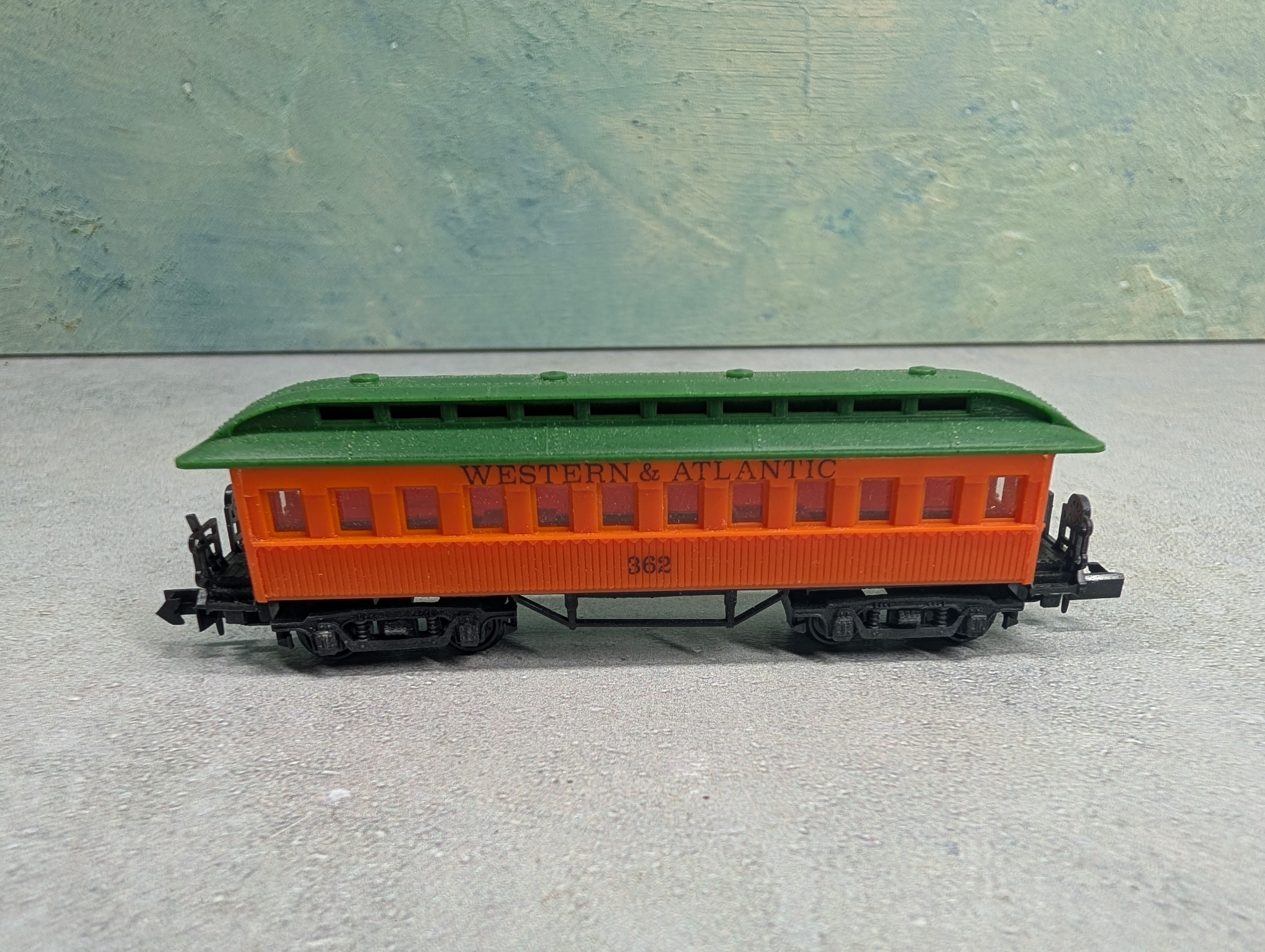 USED Arnold Rapido N Scale Old Time Passenger Car Western & Atlantic #362