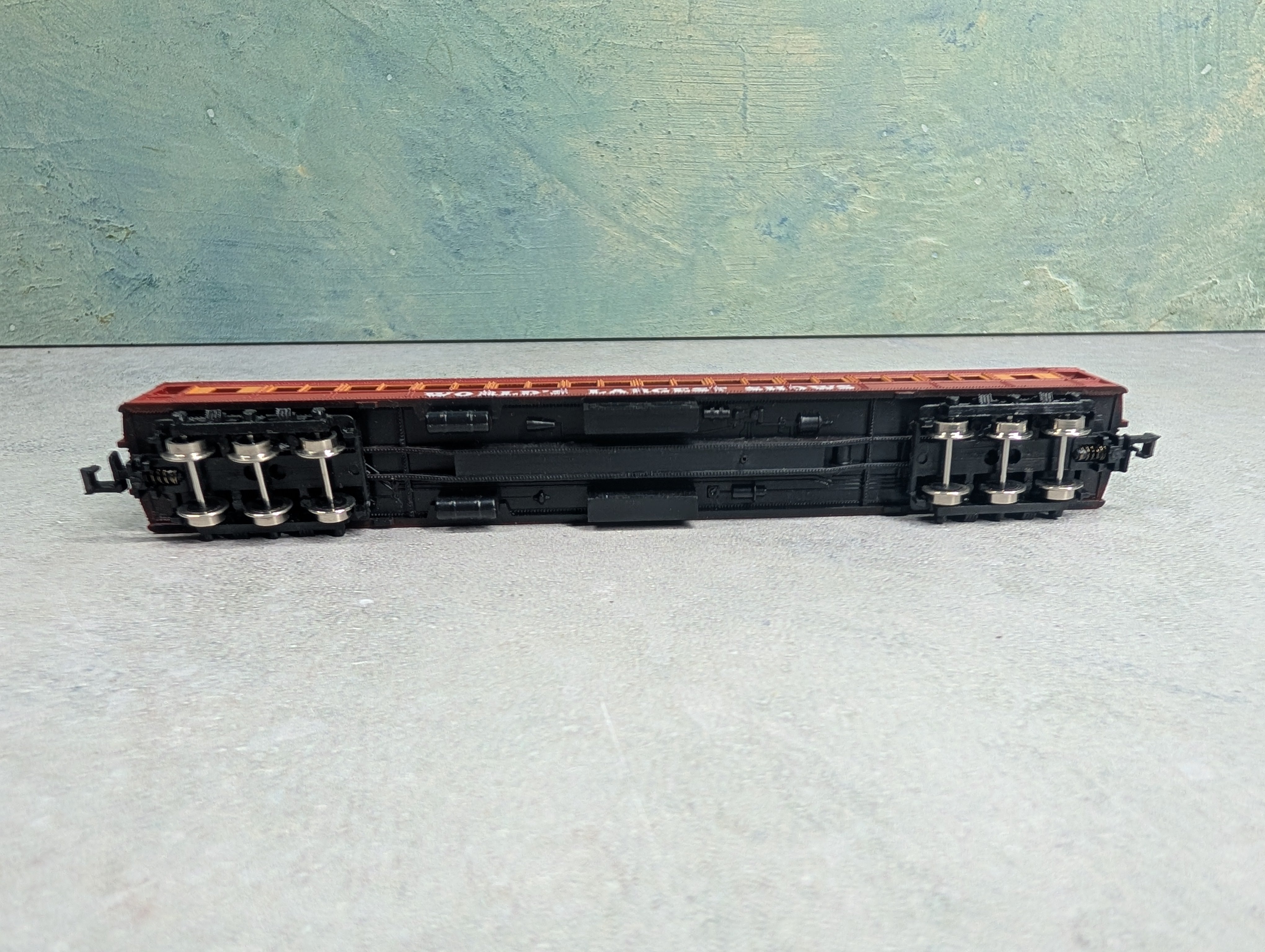 USED Model Power N Scale Passenger Car World's Largest Shows Circus Passenger Car