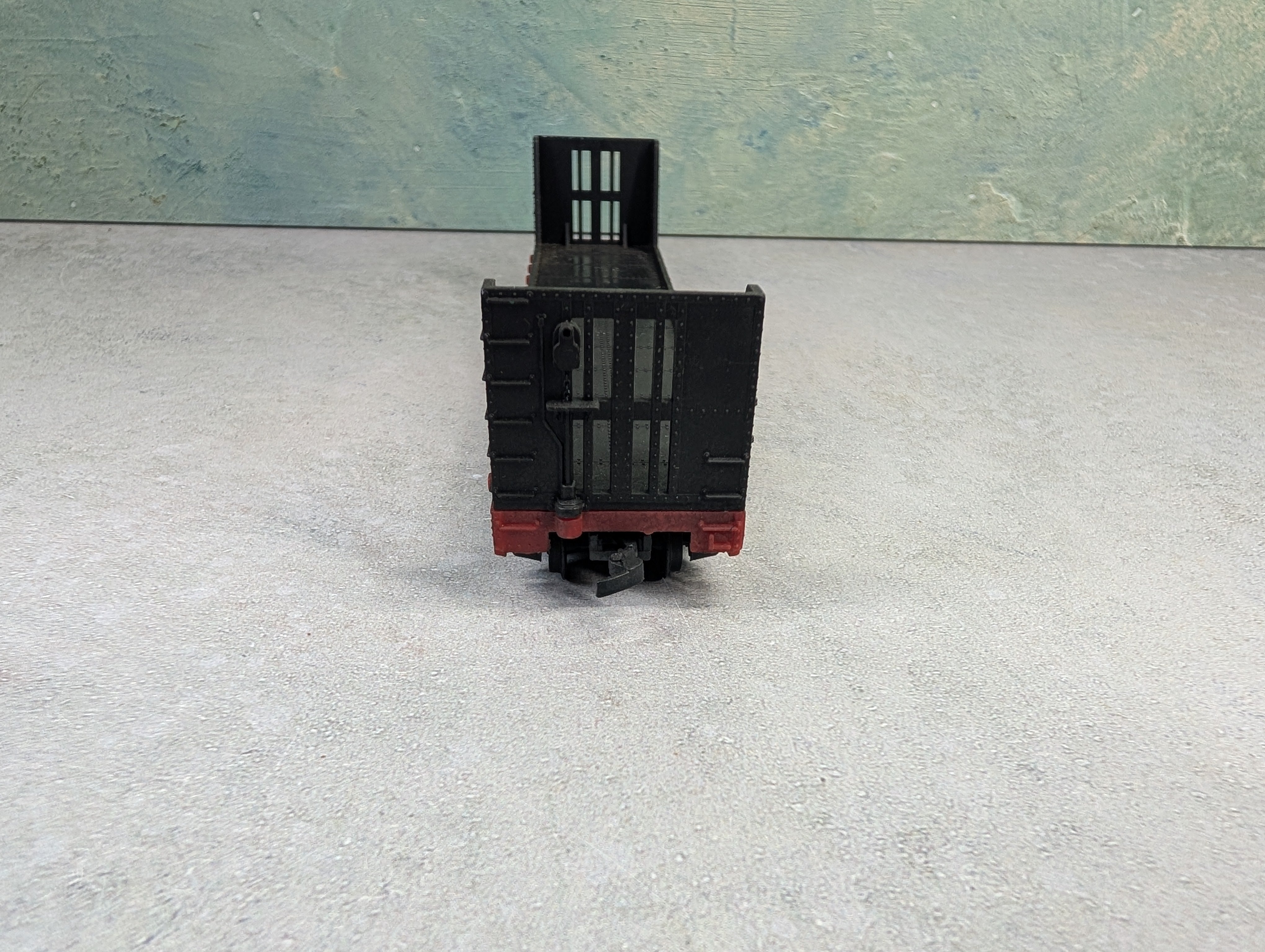 USED Mantua HO Scale Bulkhead Flat Car Southern #4365