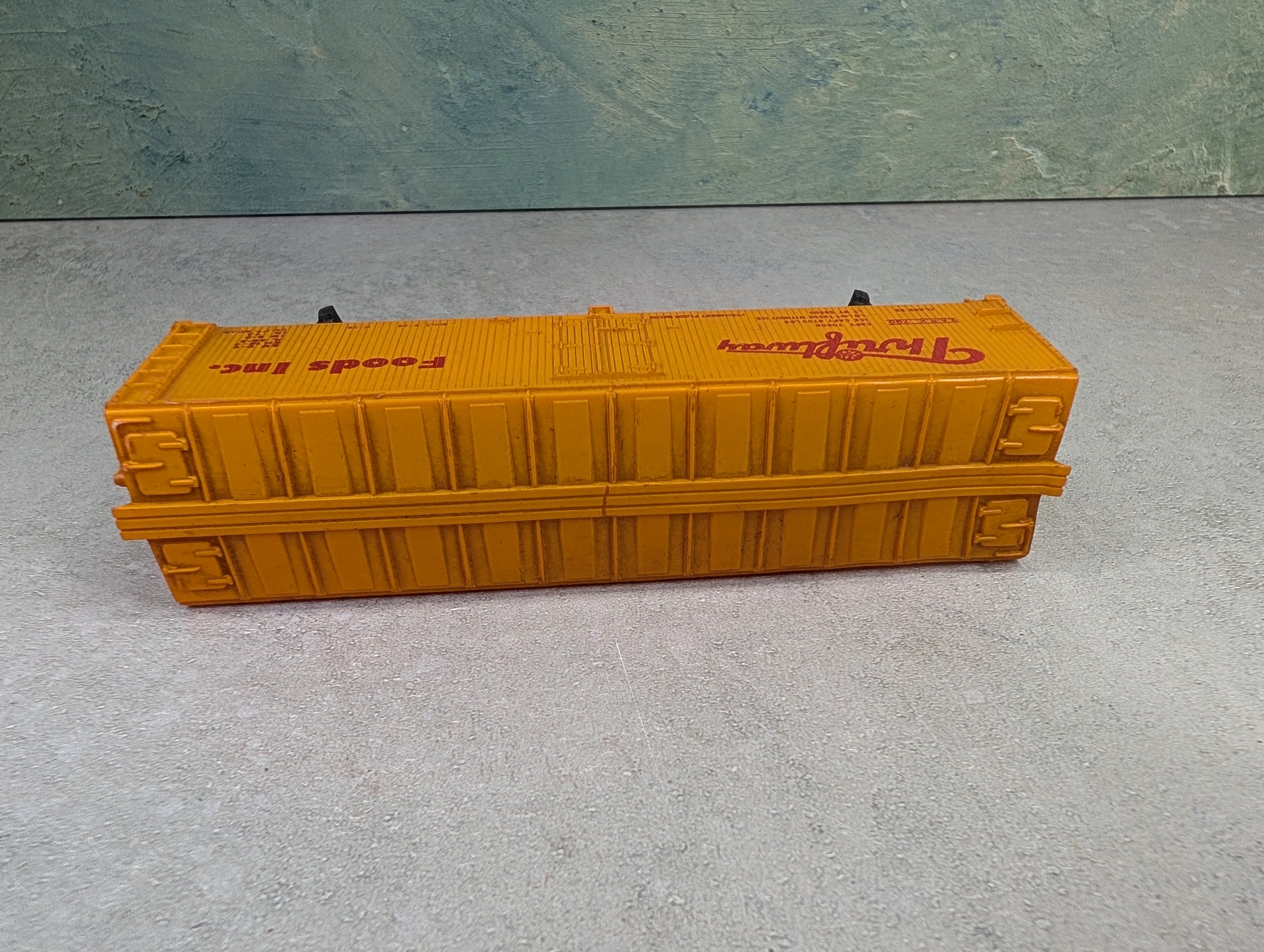 USED Mantua HO Scale Wooden Box Car, Rare Vintage Thriftway Foods Inc GARX #790