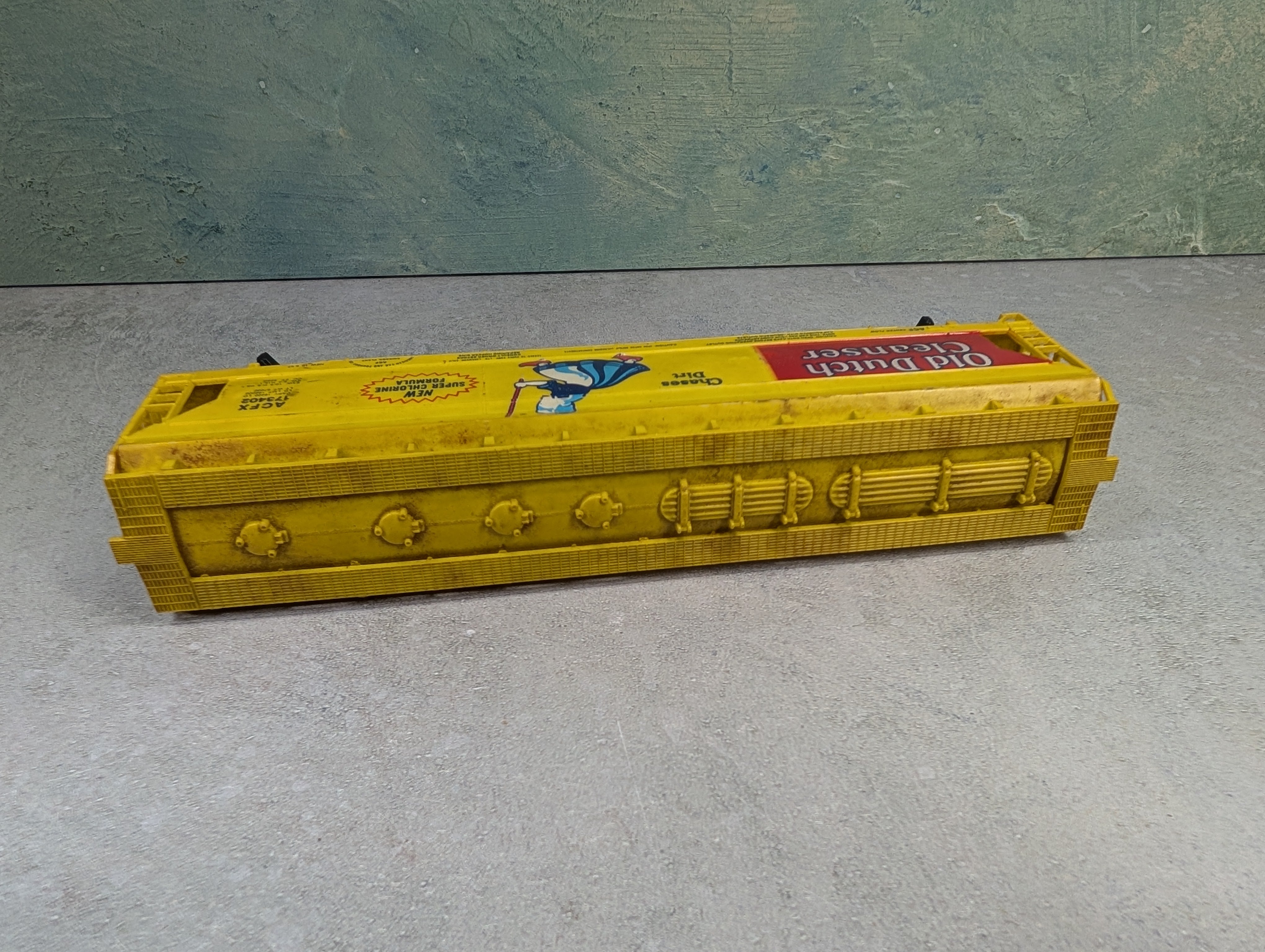 USED Tyco HO Scale ACF Centerflow Covered Hopper Old Dutch Cleanser ACFX #173402