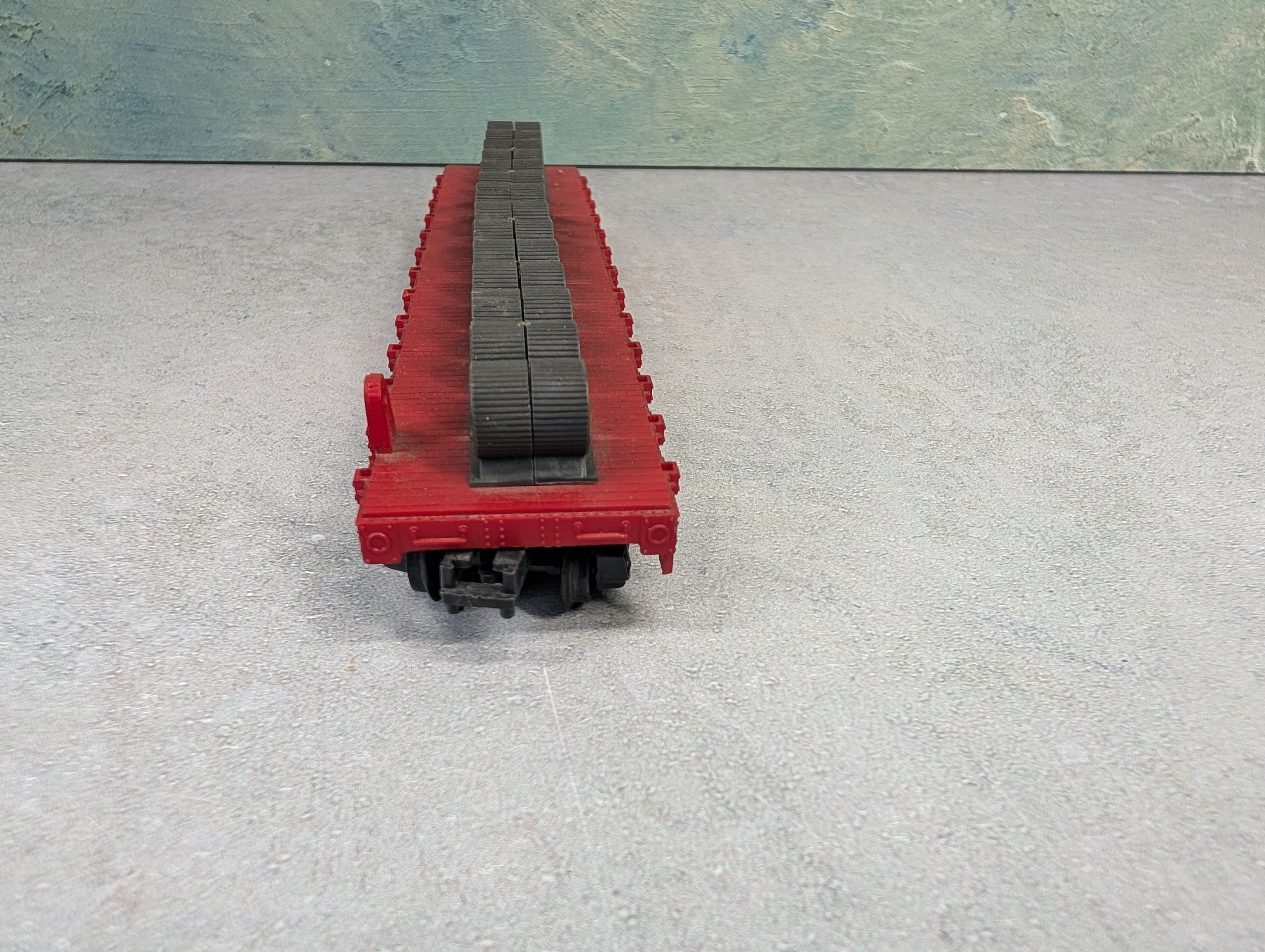 USED HO Scale Flat Car w/ Load Southern #4365