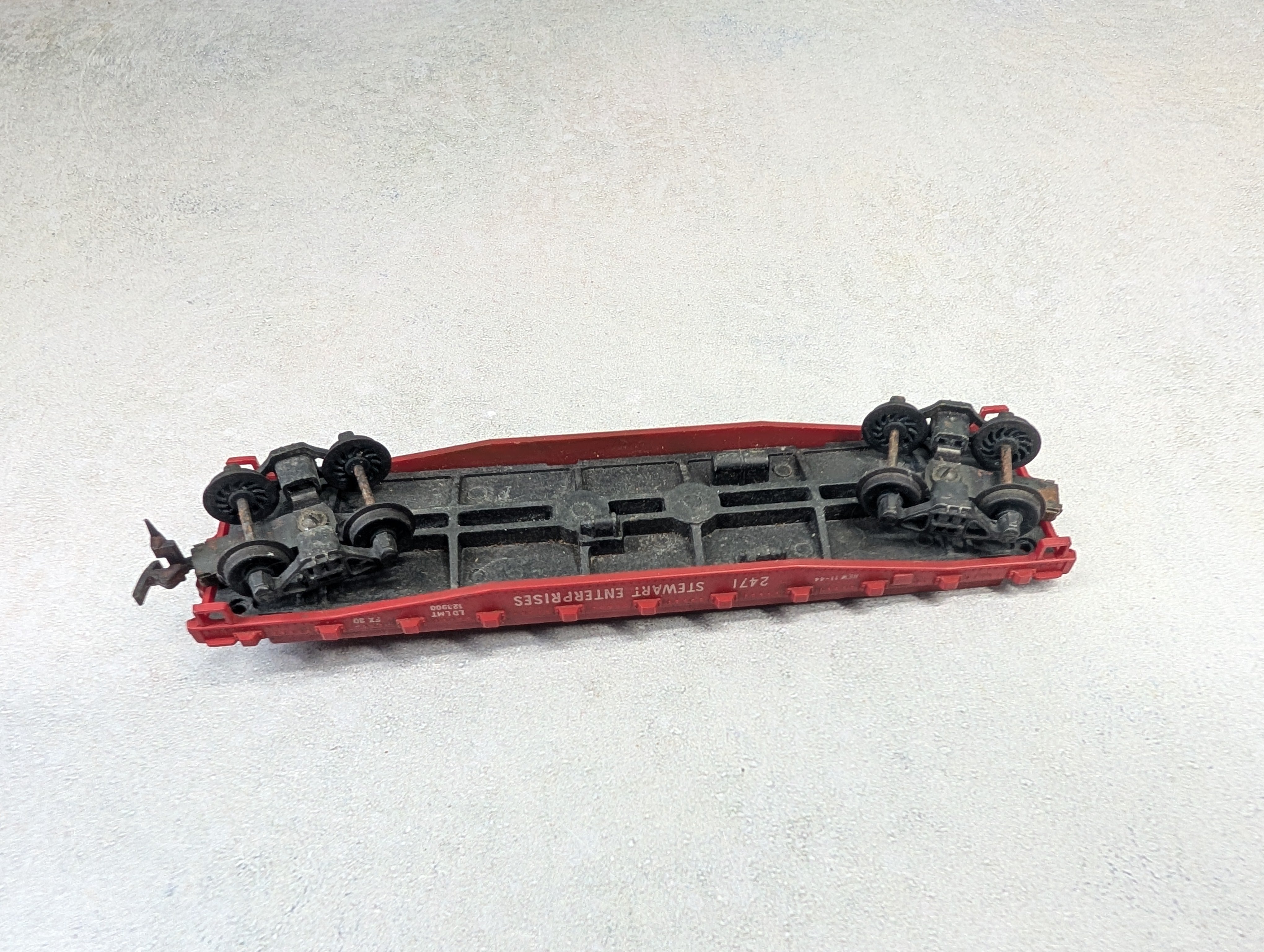 USED Mantua HO Scale Flat Car Stewart Enterprises 2471