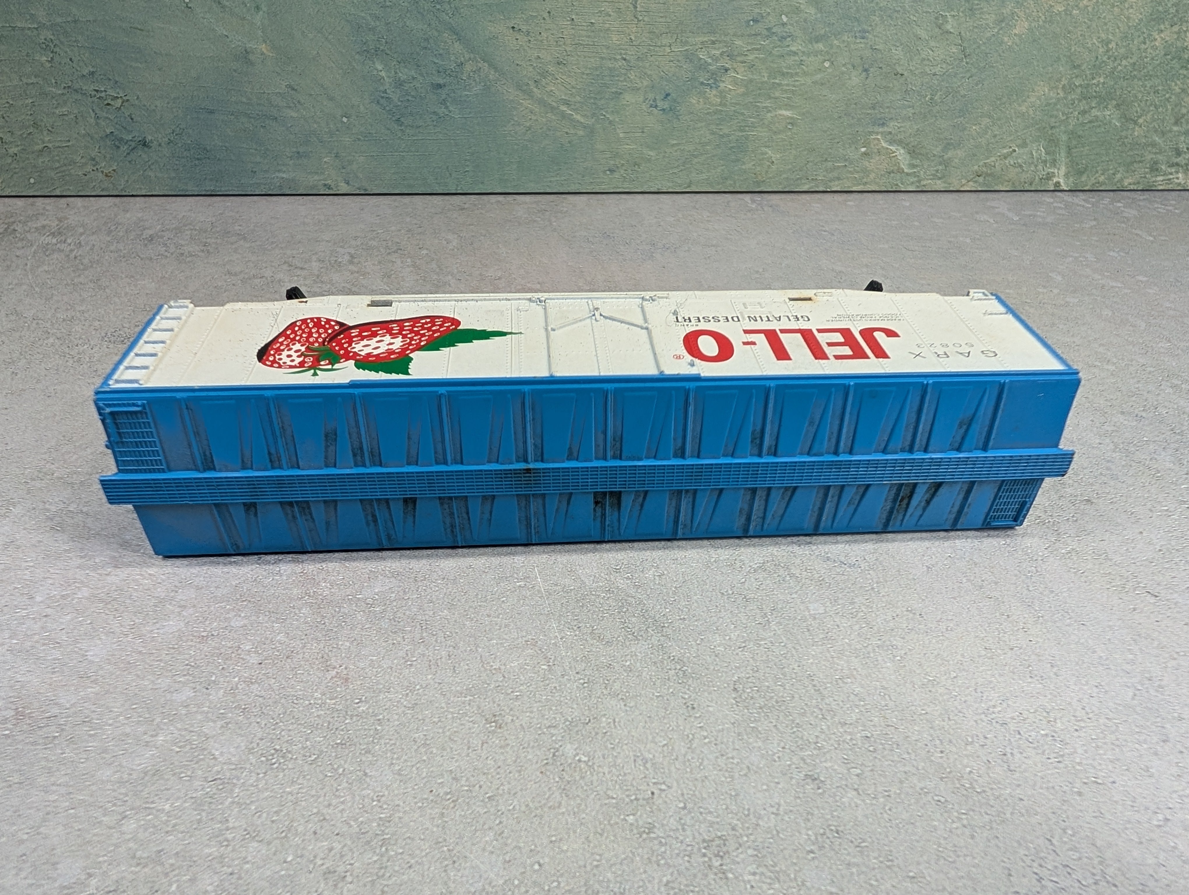 USED Tyco HO Scale 50' Billboard Box Car Jell-O GARX #50823