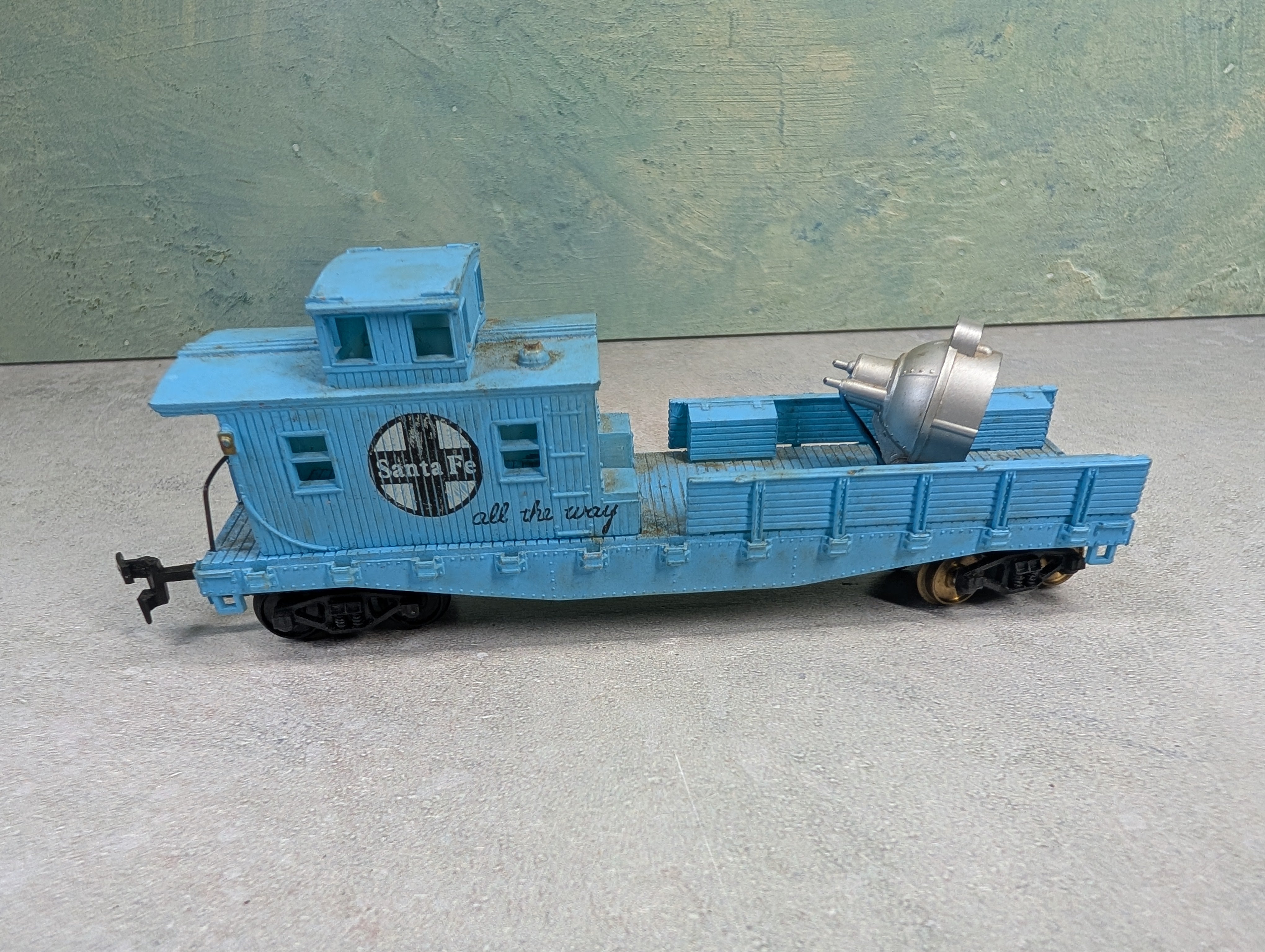 USED HO Scale Work Caboose Santa Fe