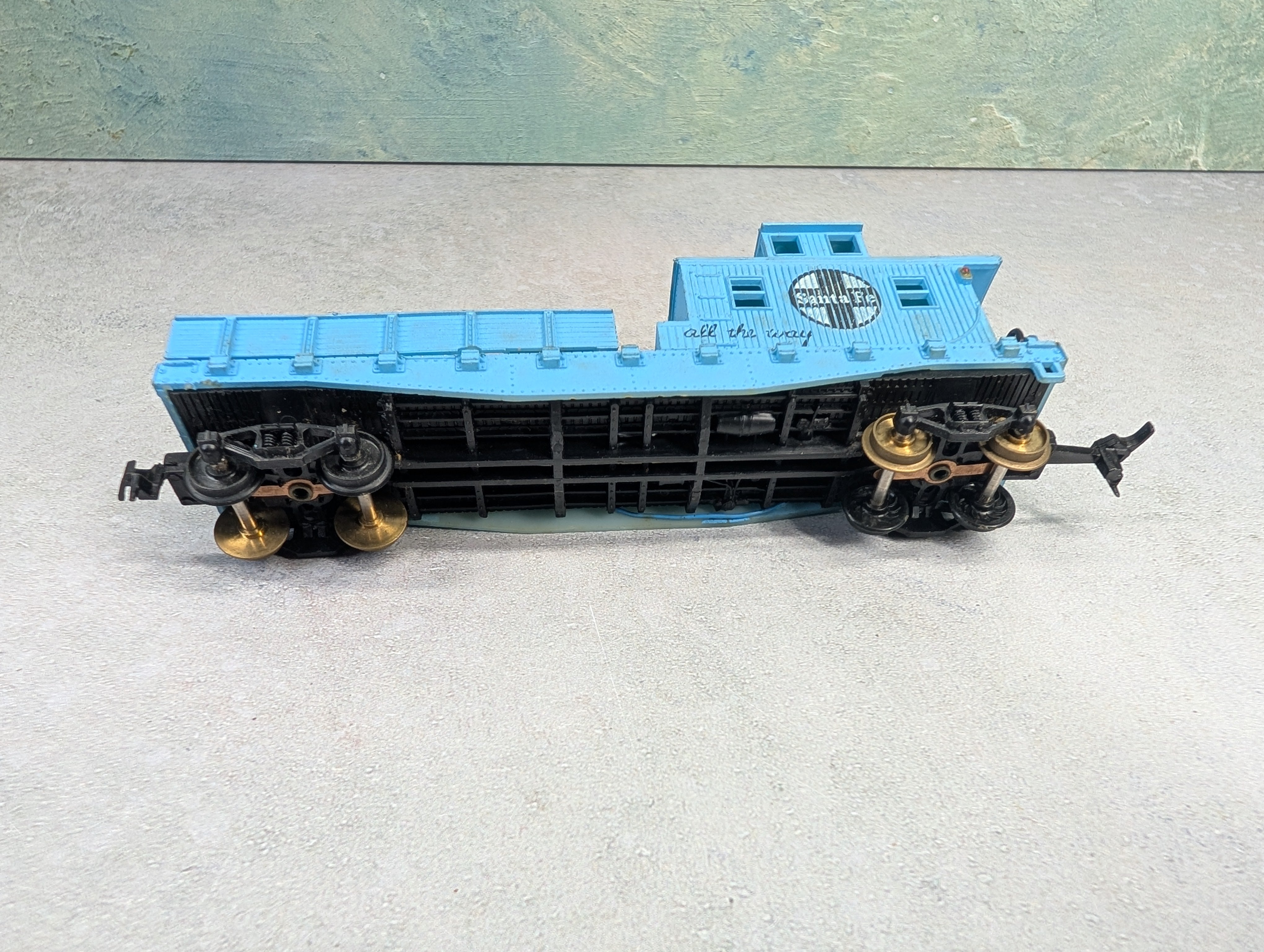 USED HO Scale Work Caboose Santa Fe