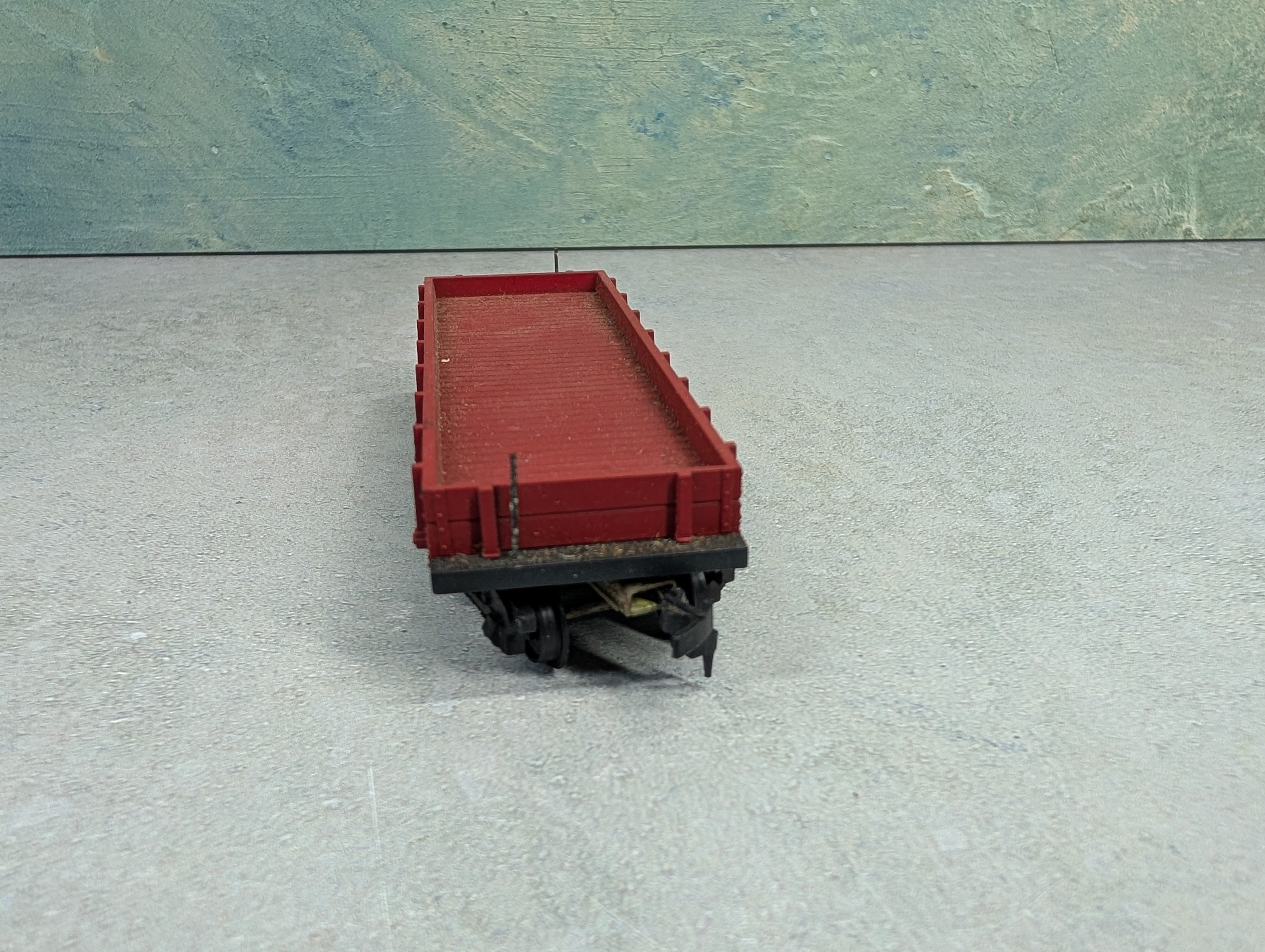 USED Mantua HO Scale Shorty Flat Car US Military #455