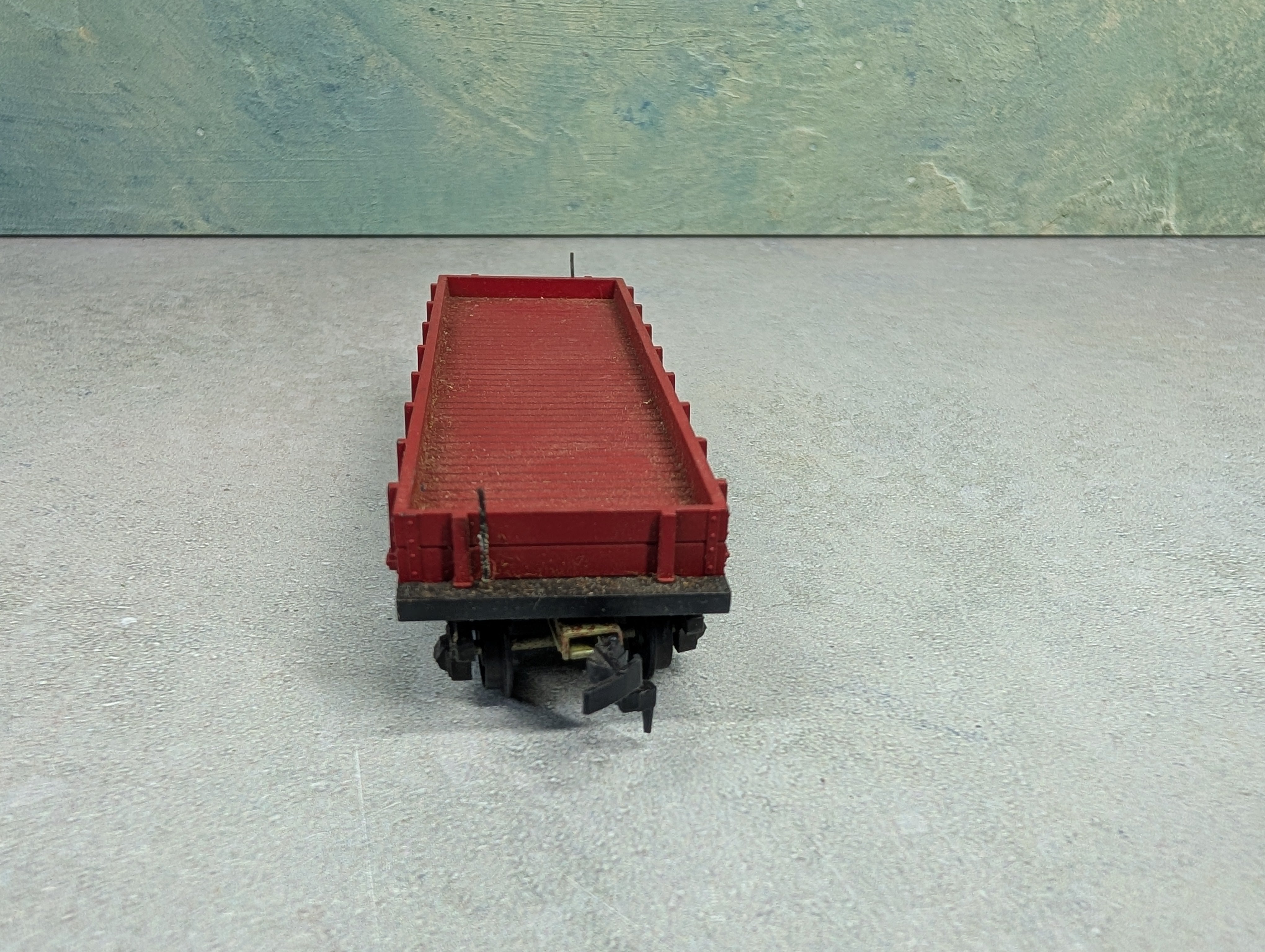 USED Mantua HO Scale Shorty Flat Car US Military #455