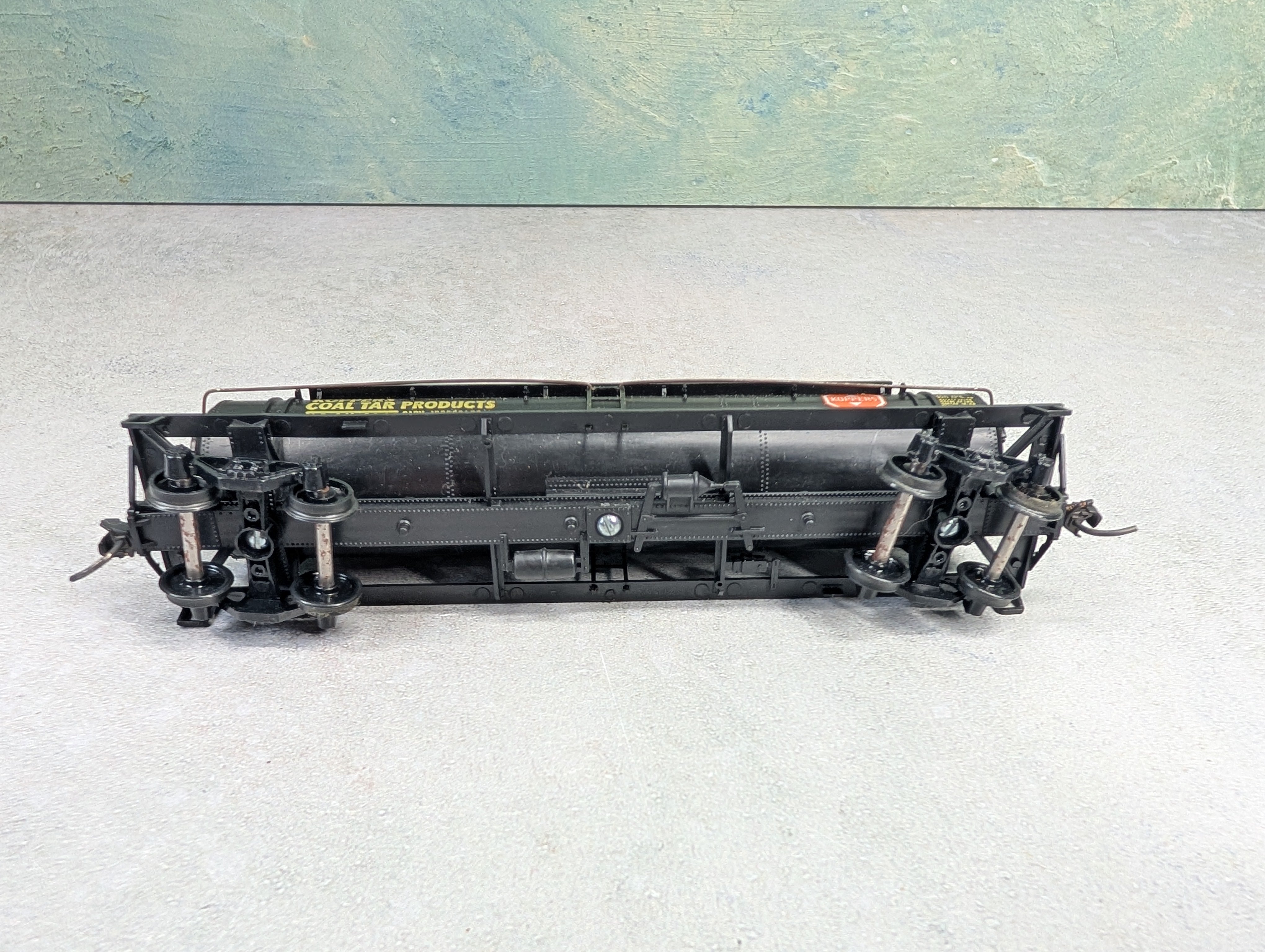 USED Athearn HO Scale Triple Dome Tank Car Koppers KPCX #1901