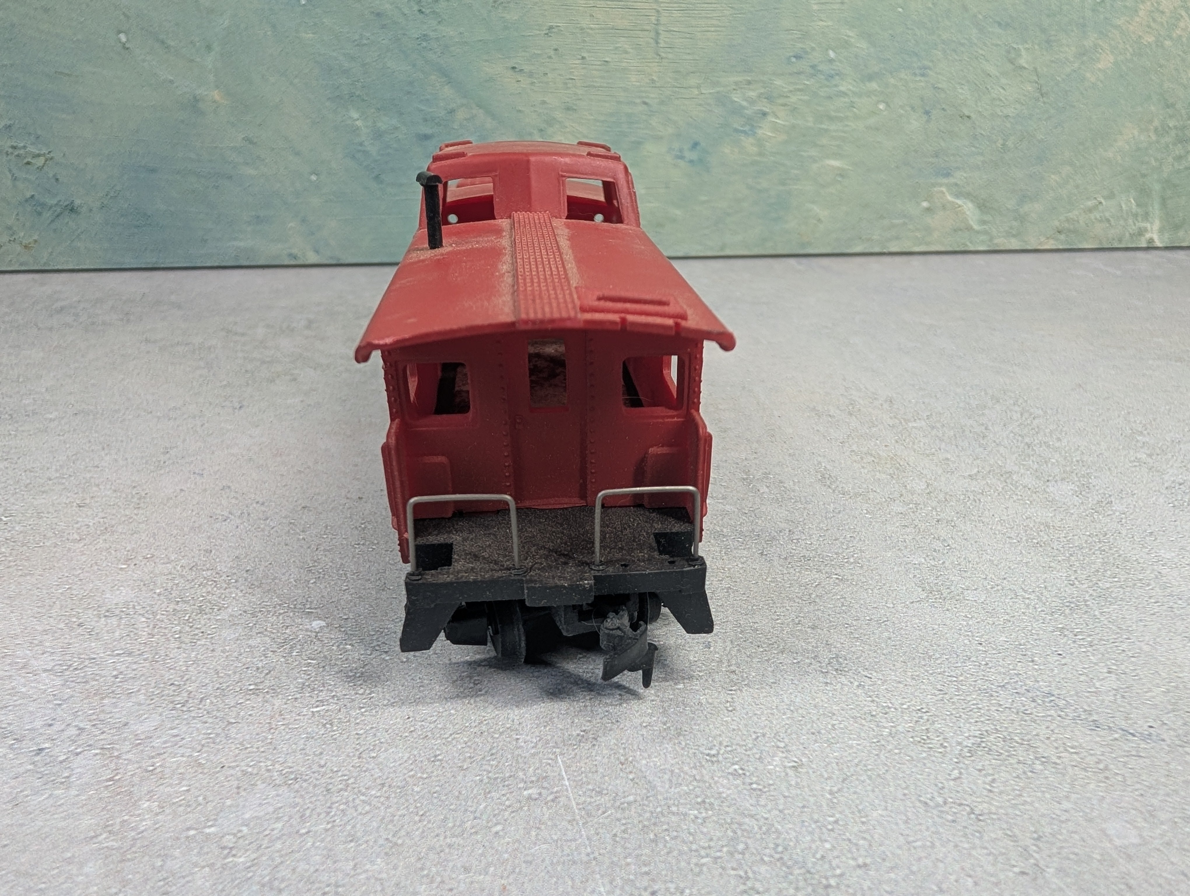 USED Tyco HO Scale Caboose Santa Fe ATSF #7240