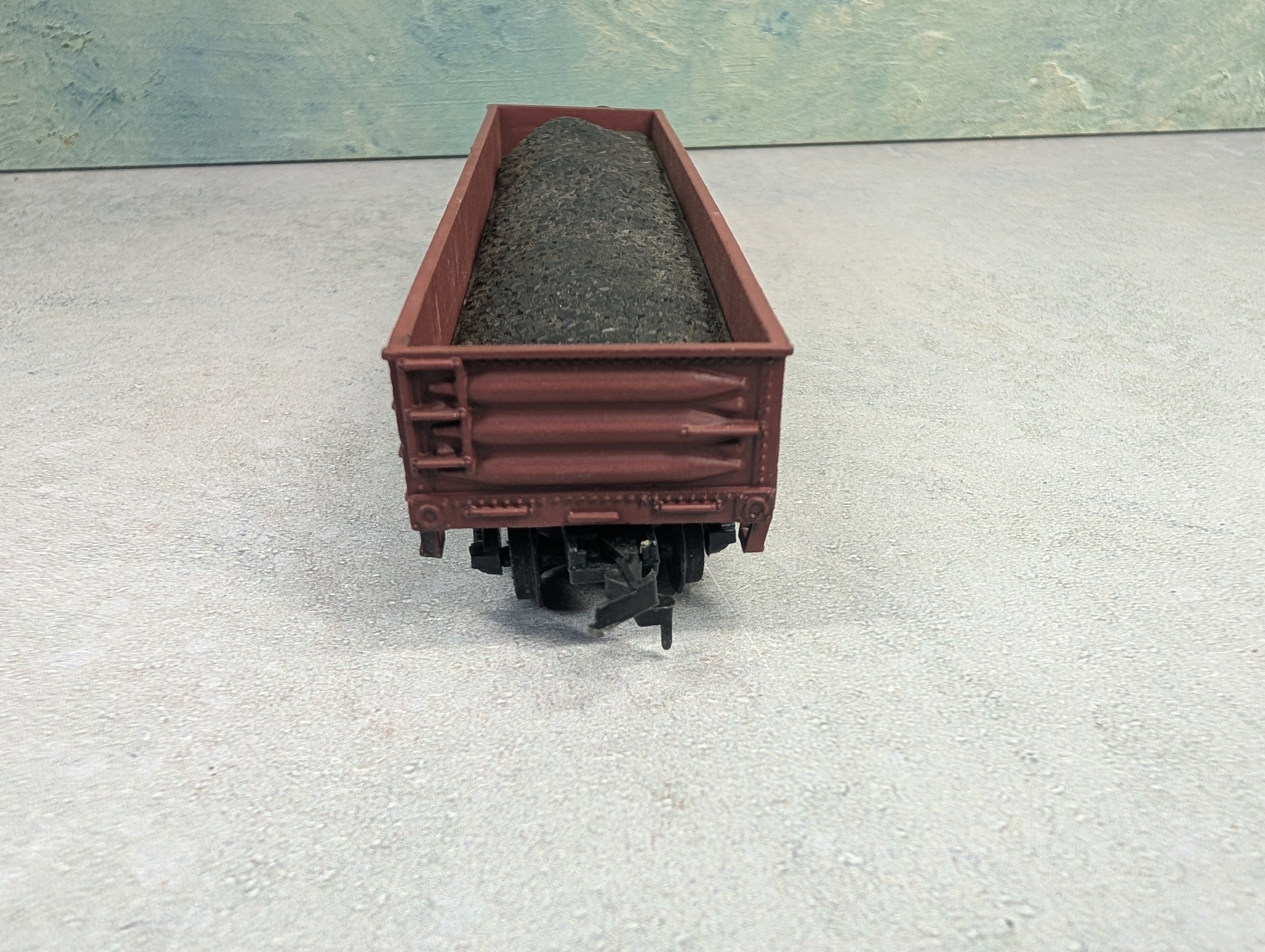 USED HO Scale 40' Gondola Wabash WAB #7226 w/ Coal Load