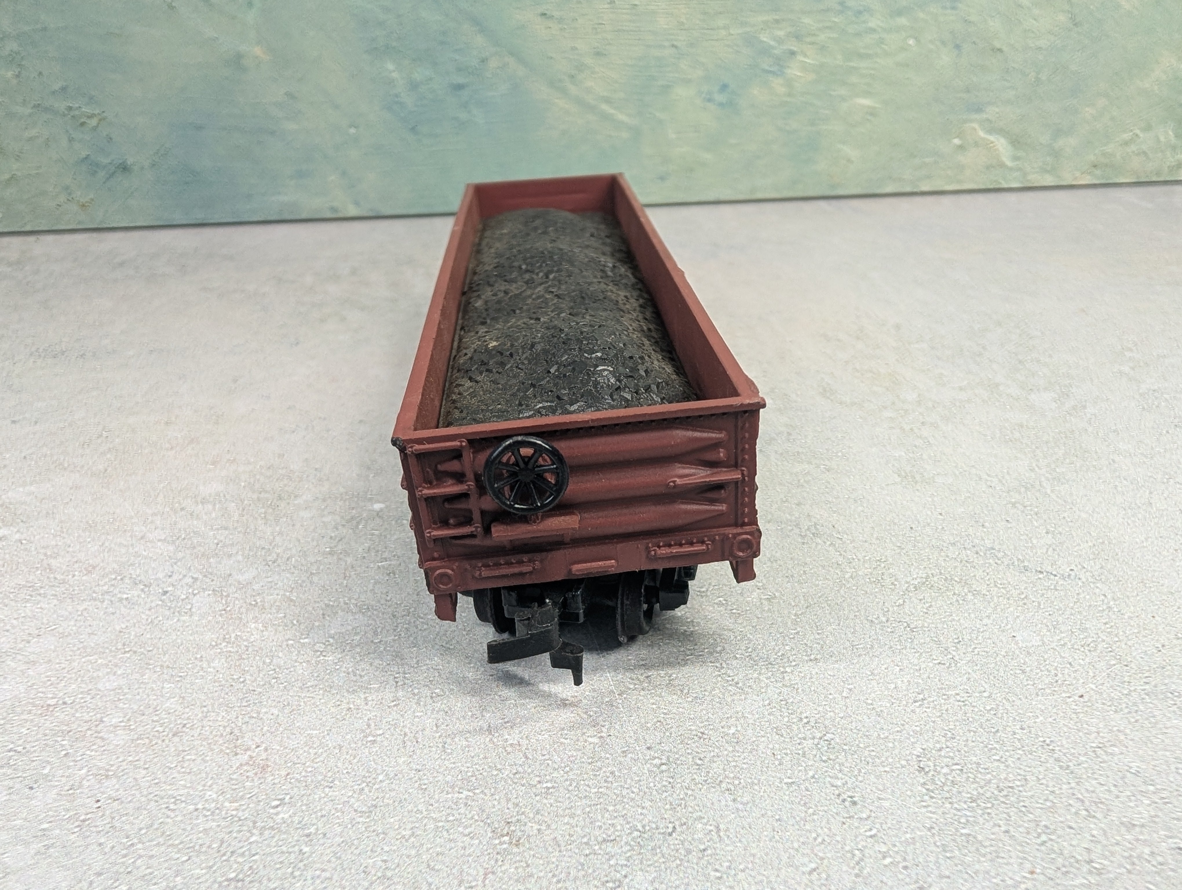 USED HO Scale 40' Gondola Wabash WAB #7226 w/ Coal Load