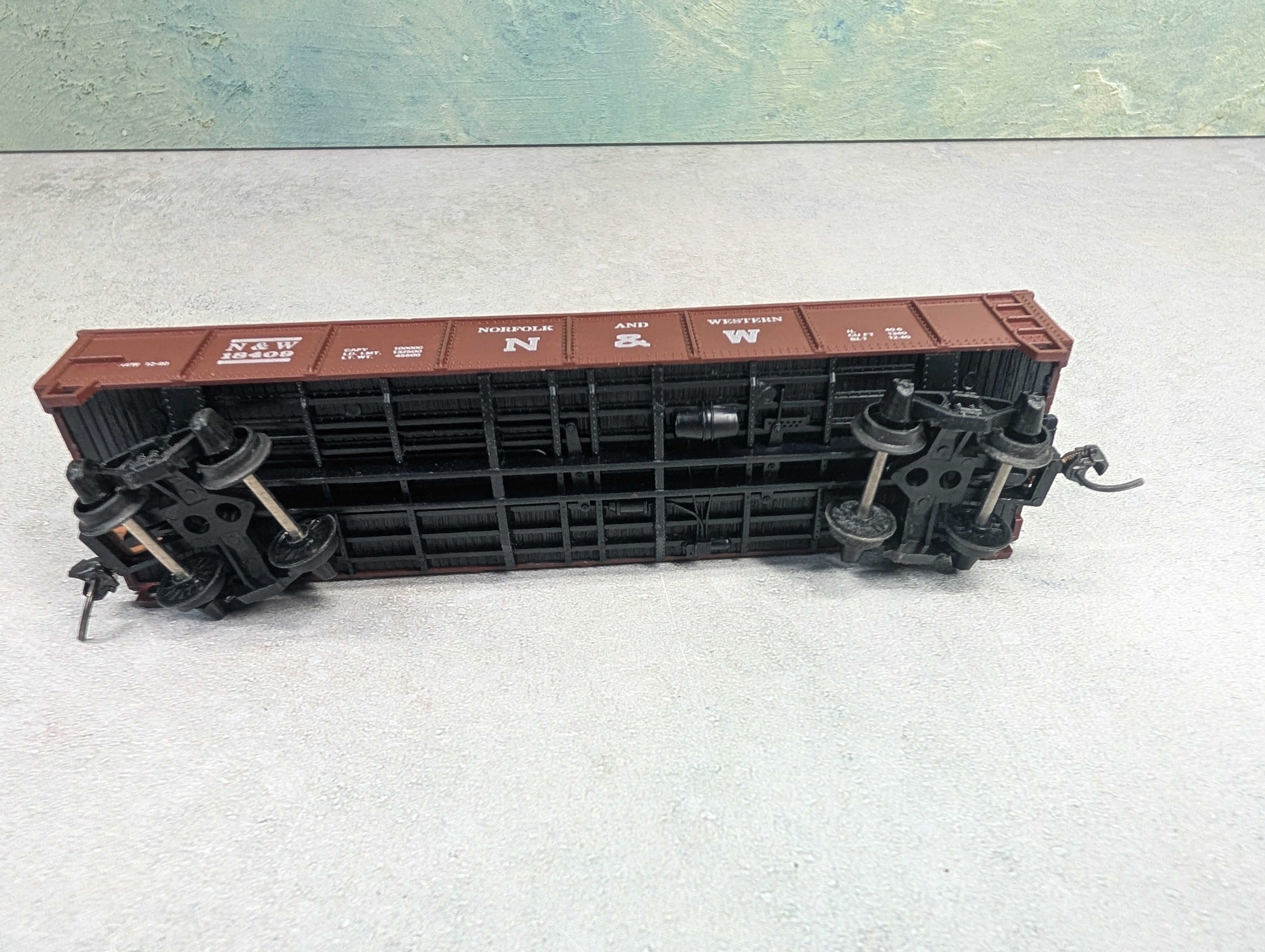 USED Roco HO Scale Gondola Norfolk & Western NW #18409