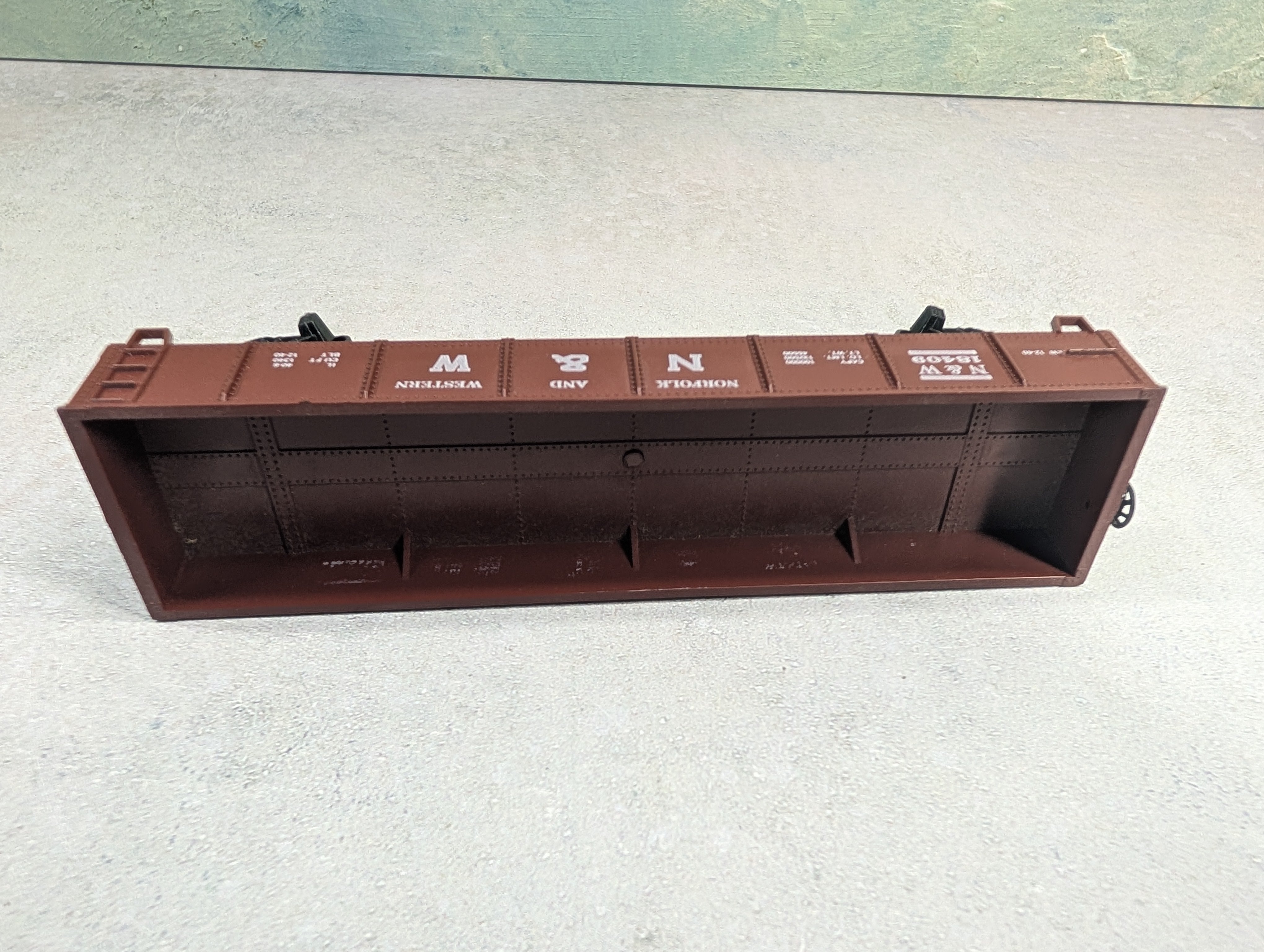 USED Roco HO Scale Gondola Norfolk & Western NW #18409