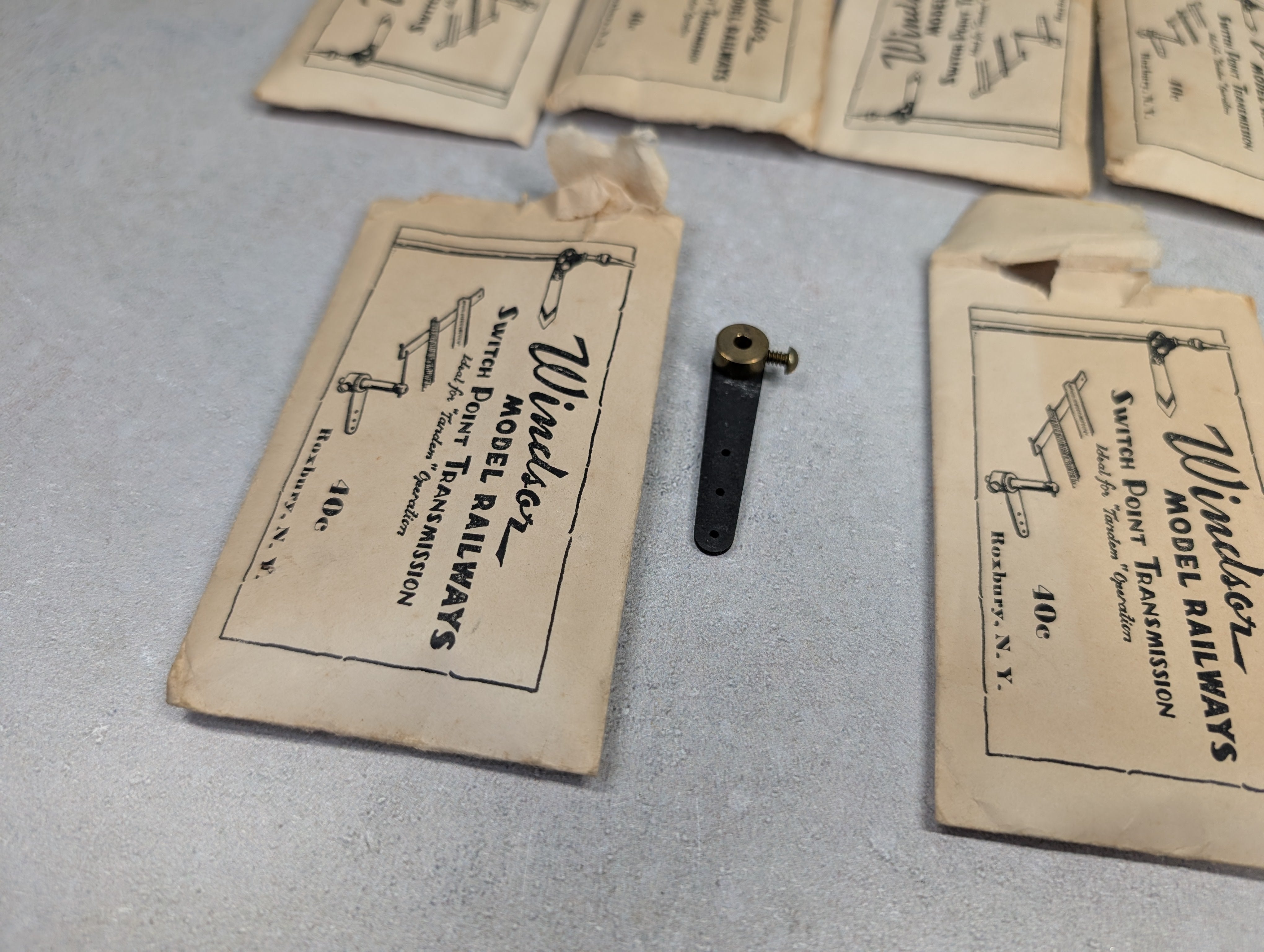 USED Windsor Model Railways HO Scale Lot of Switch Point Transmission Packs, Ideal for Tandem Operation