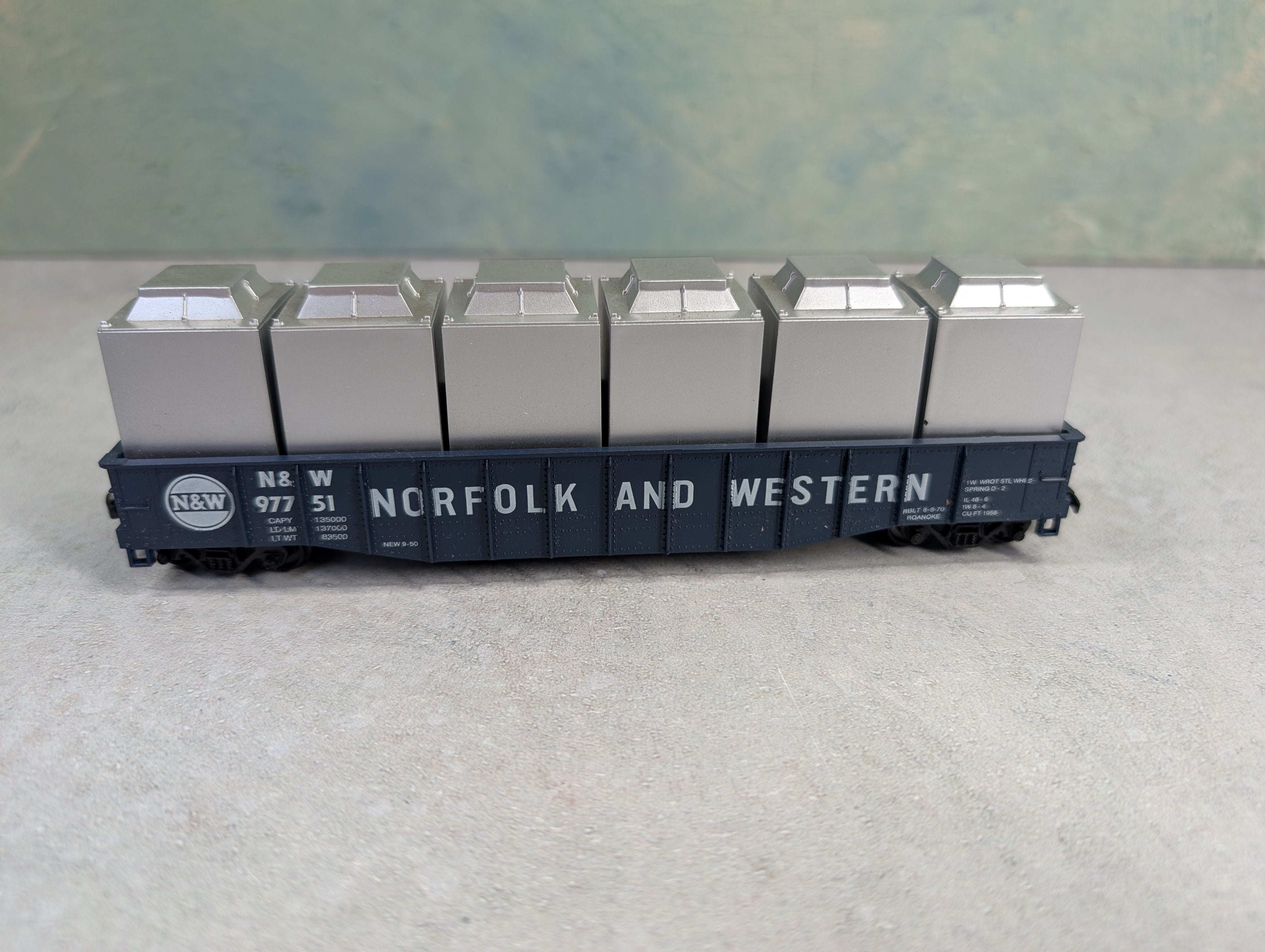 USED Athearn HO Scale Frozen Food Gondola w/ Loads Norfolk & Western N&W #97751