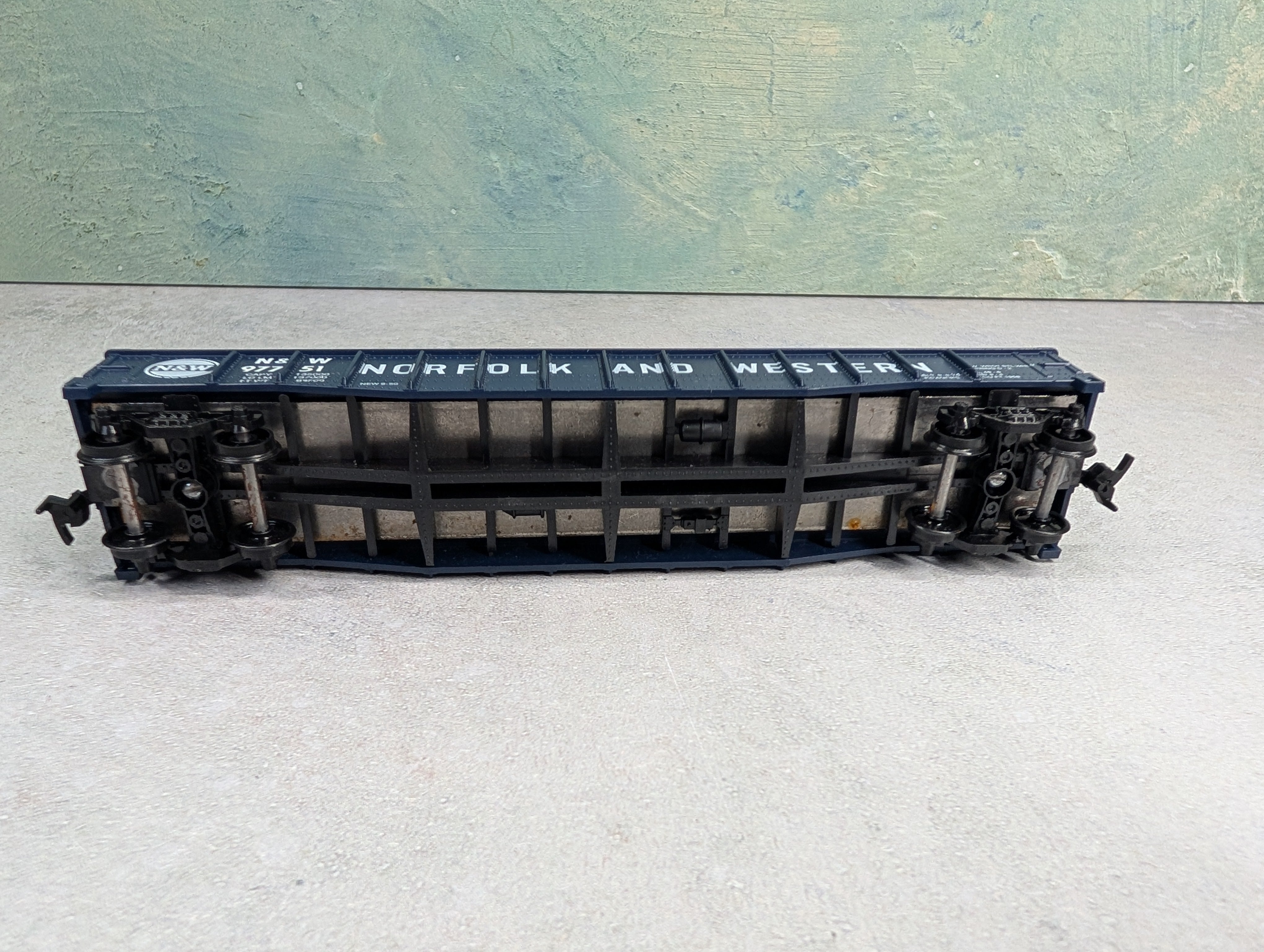 USED Athearn HO Scale Frozen Food Gondola w/ Loads Norfolk & Western N&W #97751