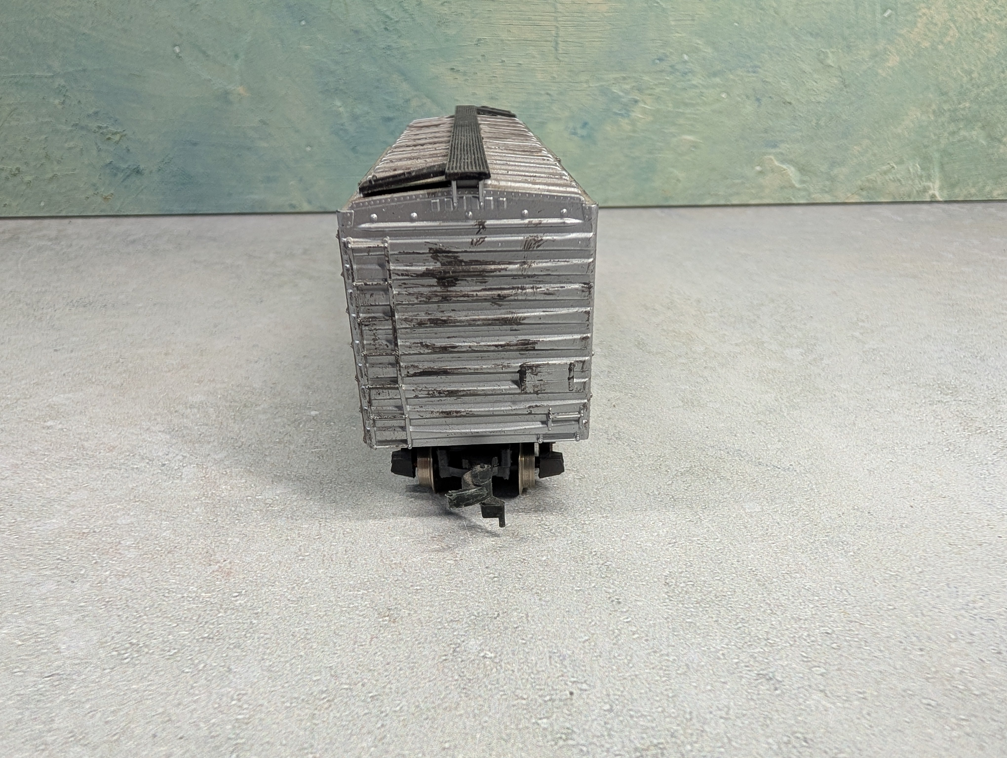 USED HO Scale Beautifully Weathered 40' Box Car Atlanta & West Point A&WP #39004