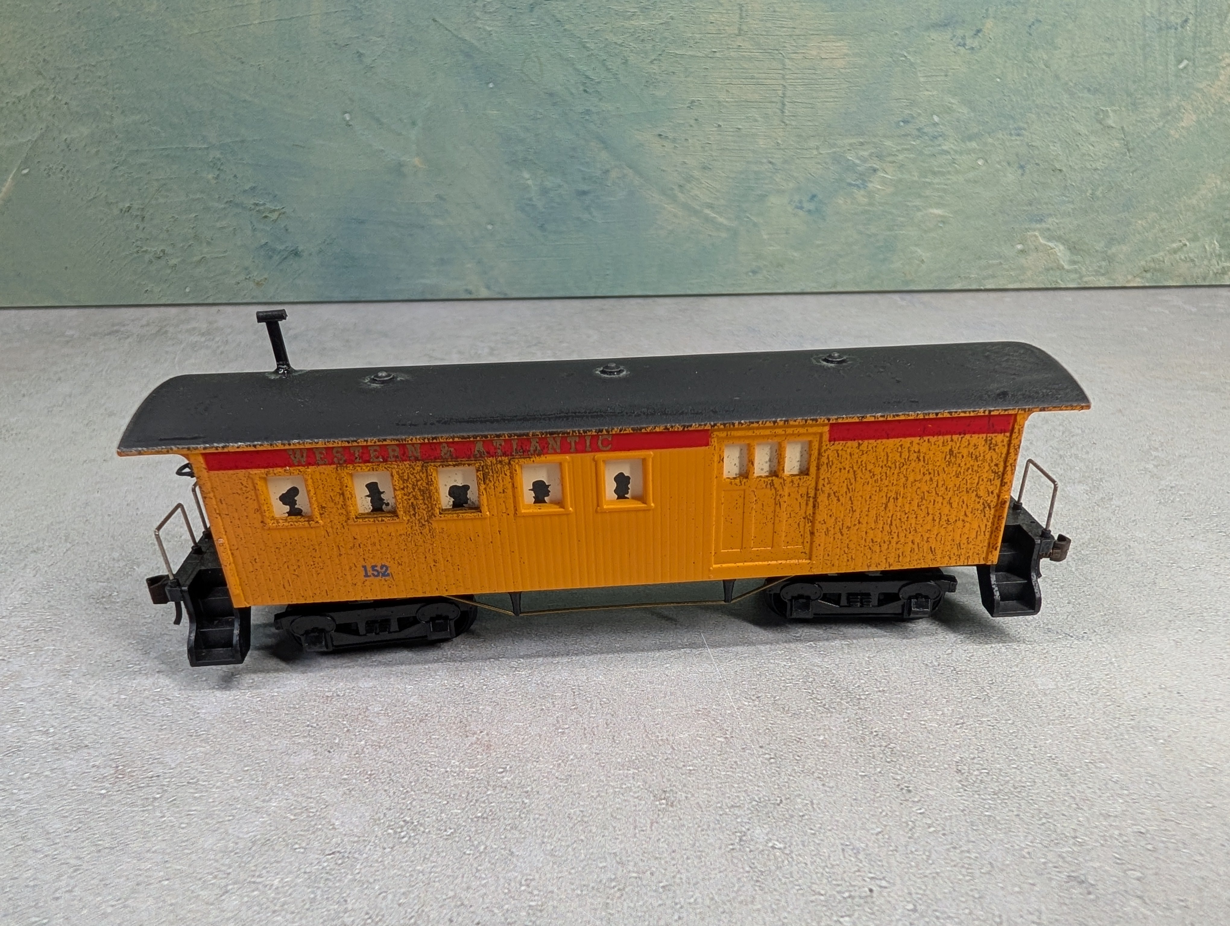 USED Mantua HO Scale Old Time Combine Passenger Car Western & Atlantic W&A #152