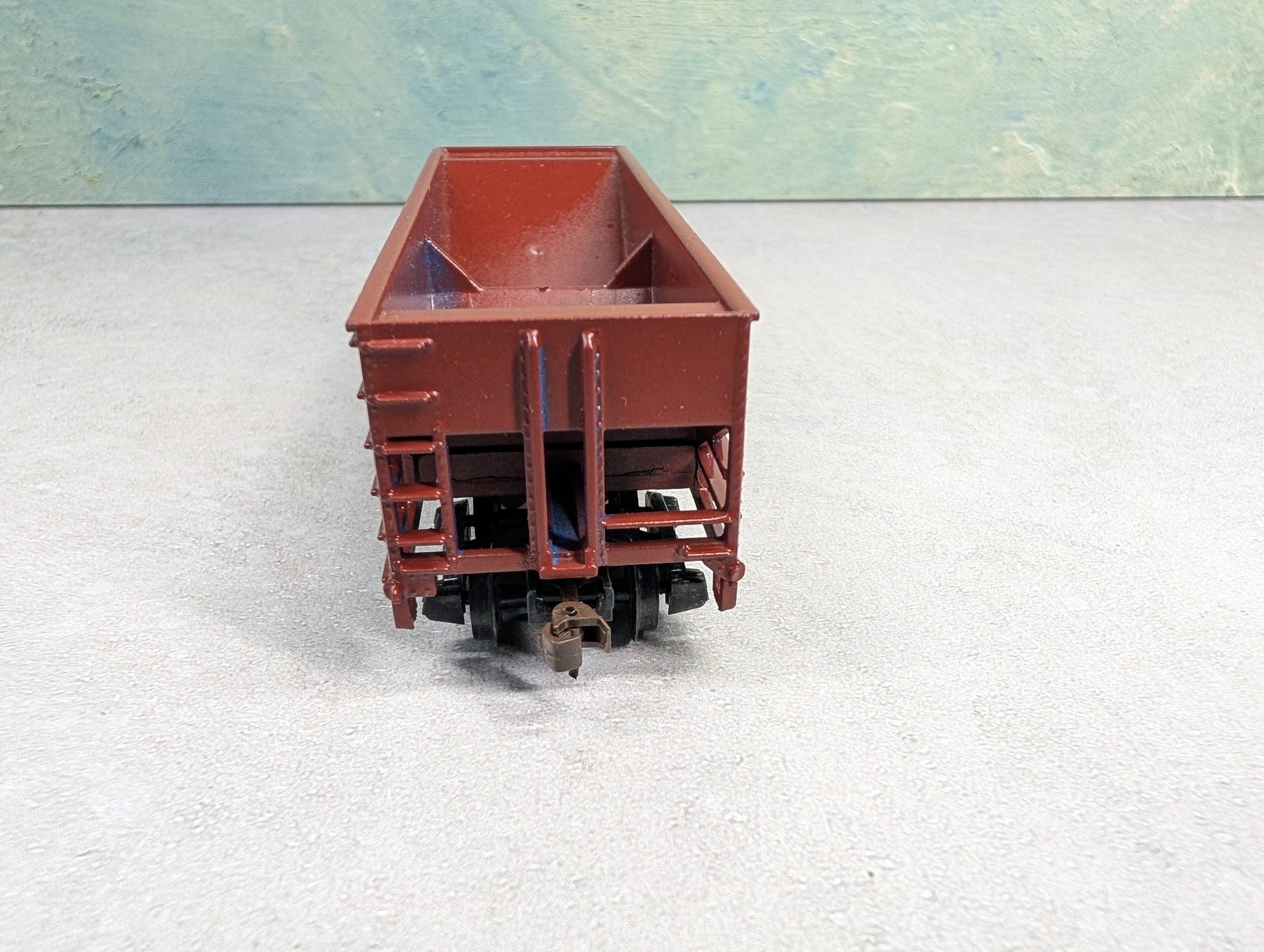 USED HO Scale Operating Hopper Buffalo & Susquehanna B&S #9108 Custom