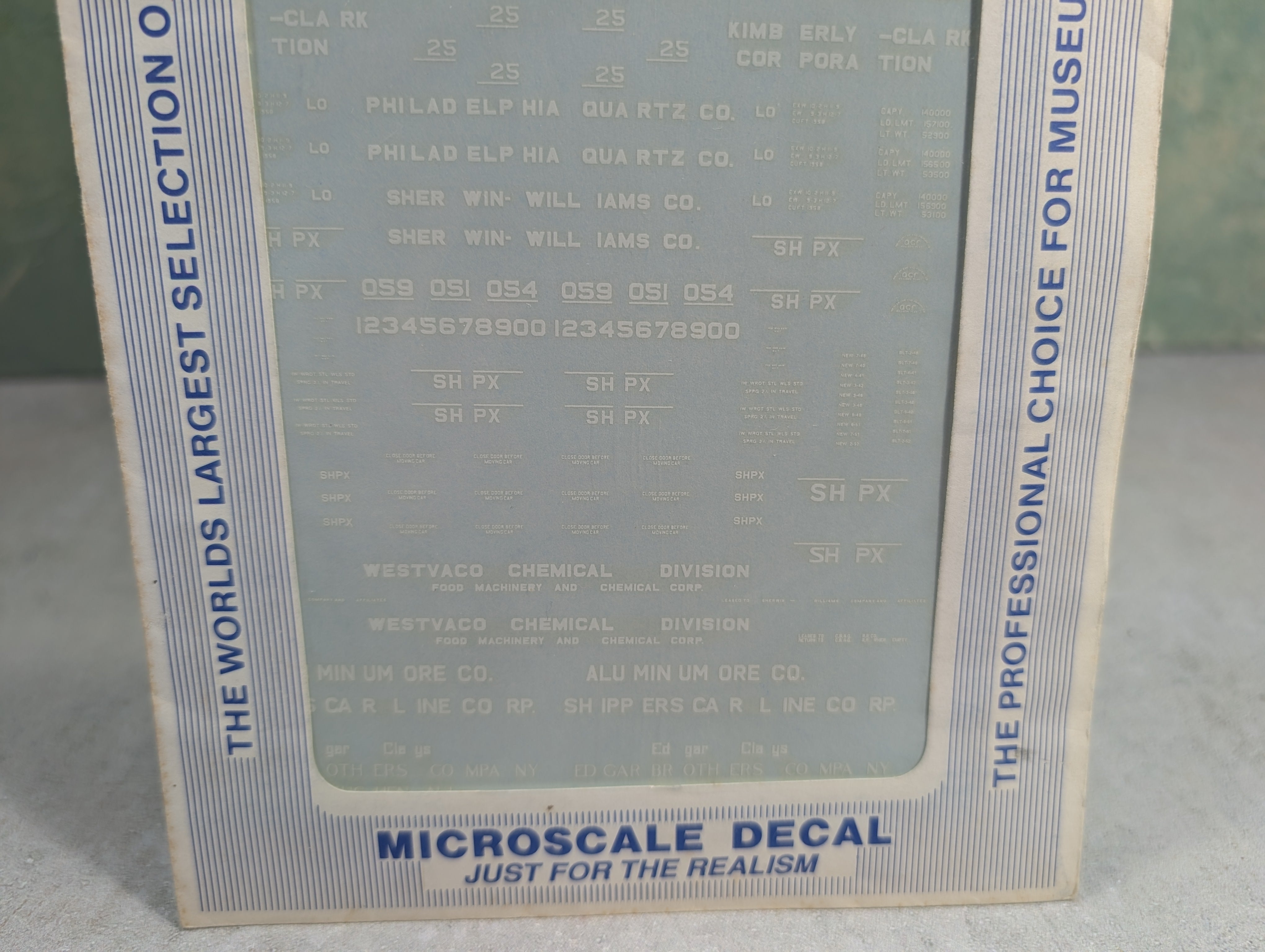 MICROSCALE 87-661 HO Scale Black ACF 70 Ton Covered Hoppers - Private Co Shippers 1939-1970's Decals