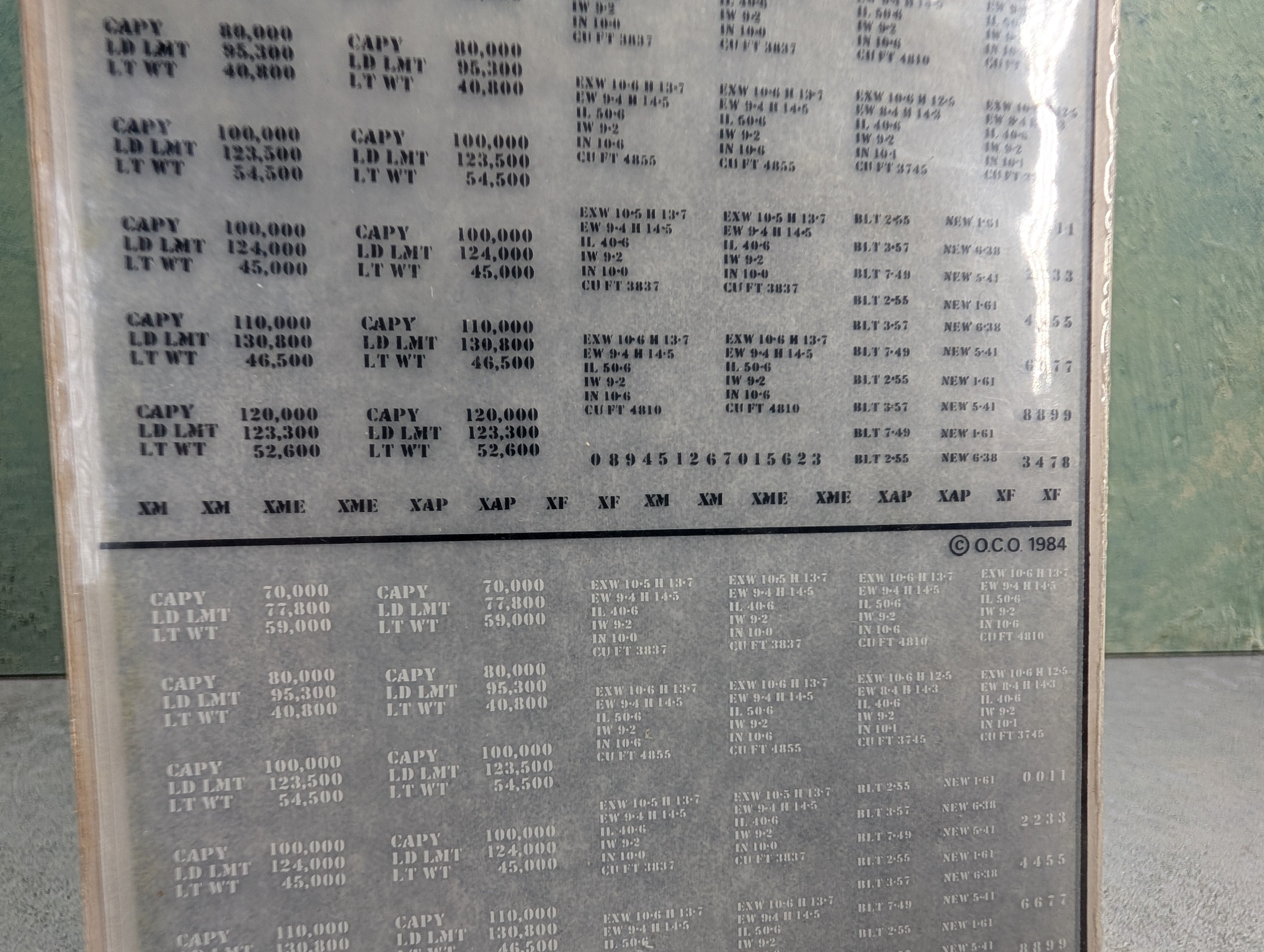 Woodland Scenics DT601 HO Scale Box Car Data Roman - Black & White Decals