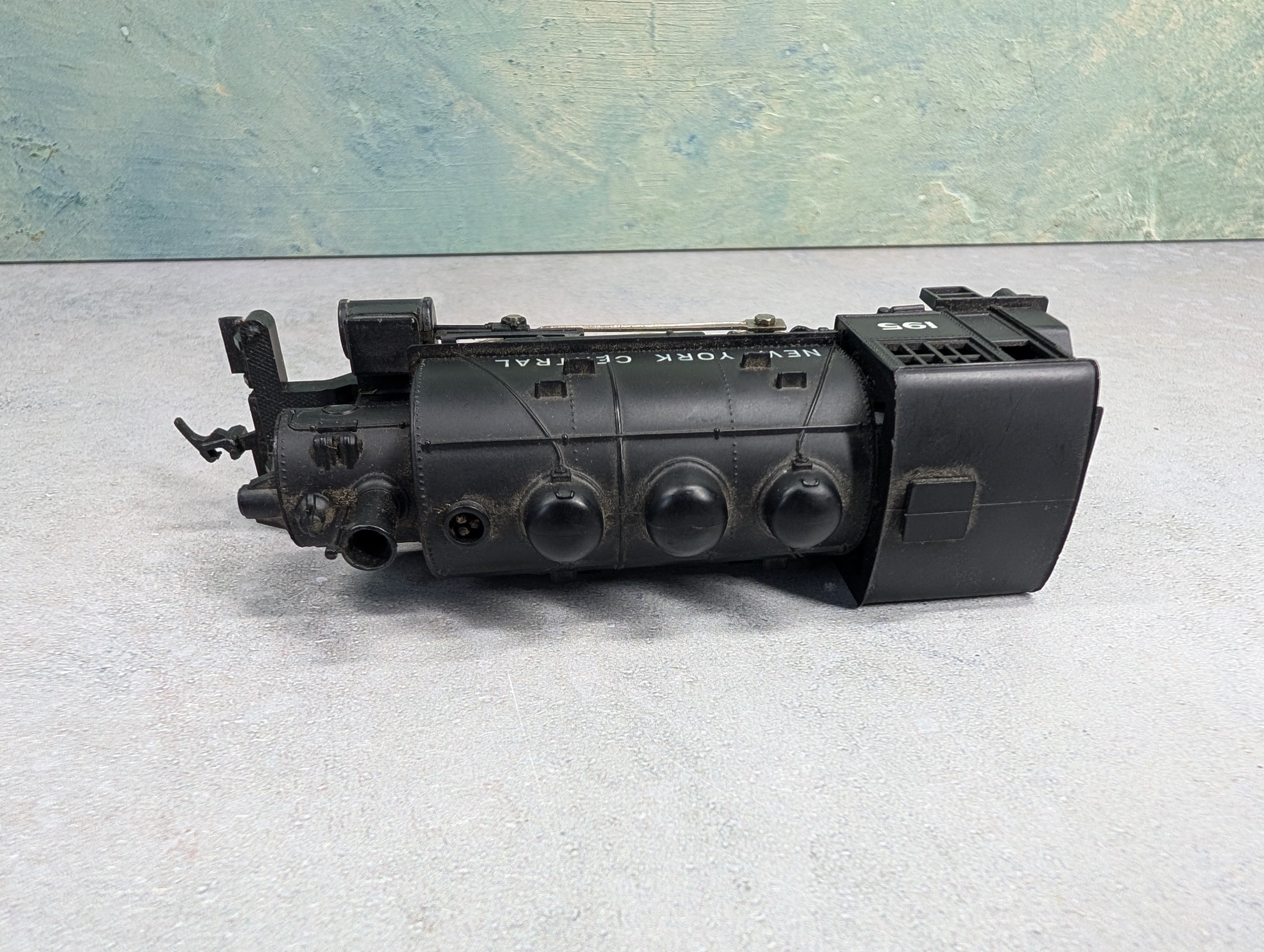 USED Rivarossi HO Scale Saddle Tank Steam Locomotive New York Central 195 Runs DC