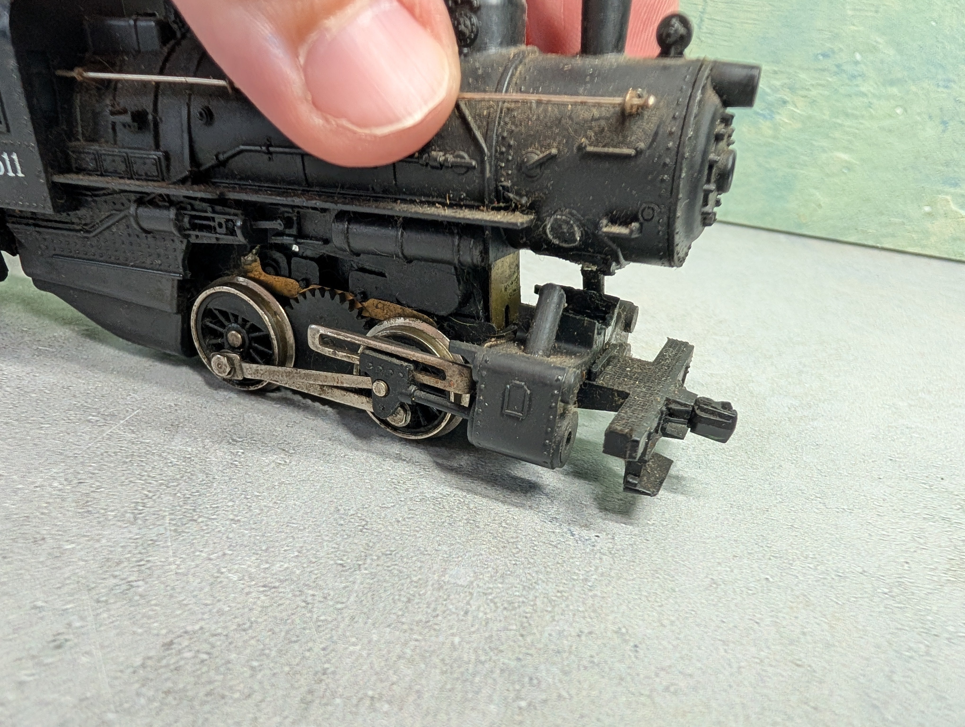 USED LIMA HO Scale 0-4-0 Steam Locomotive Pennsylvania Parts/Repairs DC
