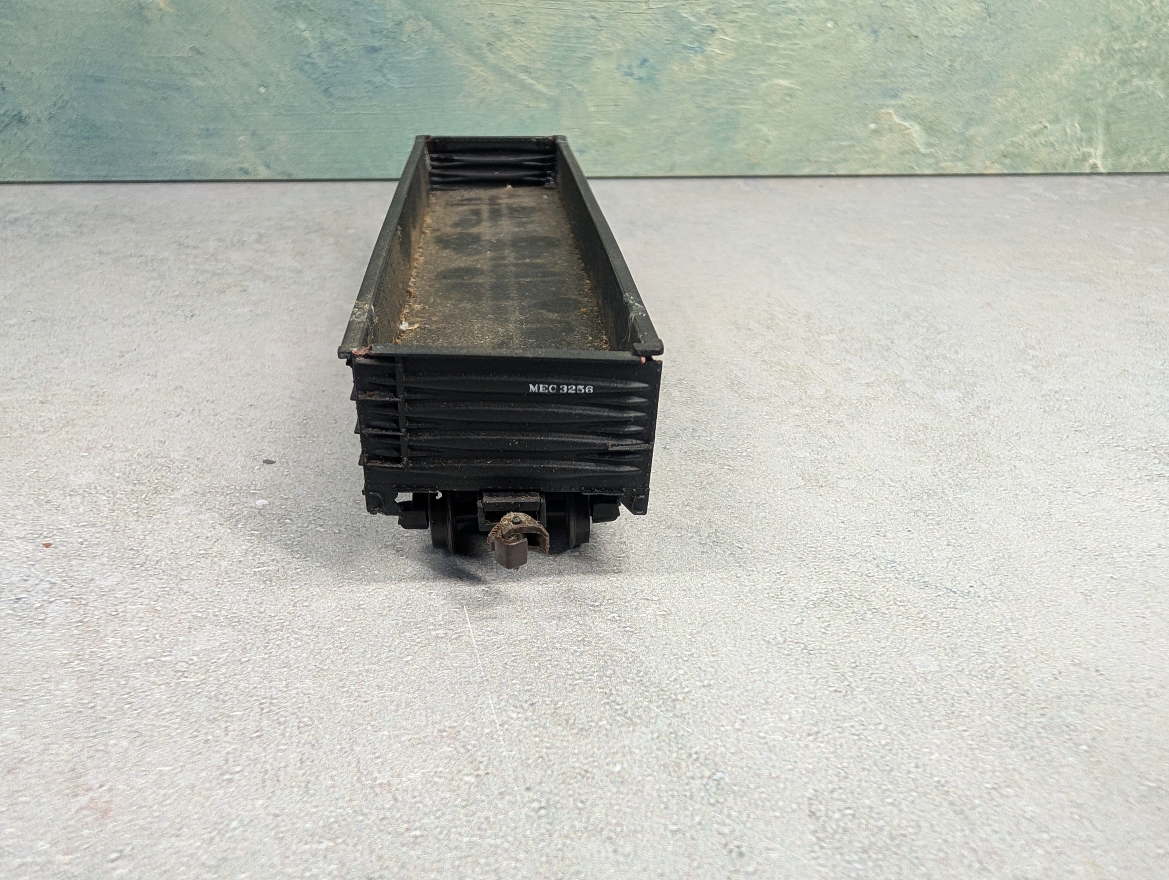 USED Accurail HO Scale AAR 41' Steel Gondola Lehigh Valley LV #3256 Custom Decals