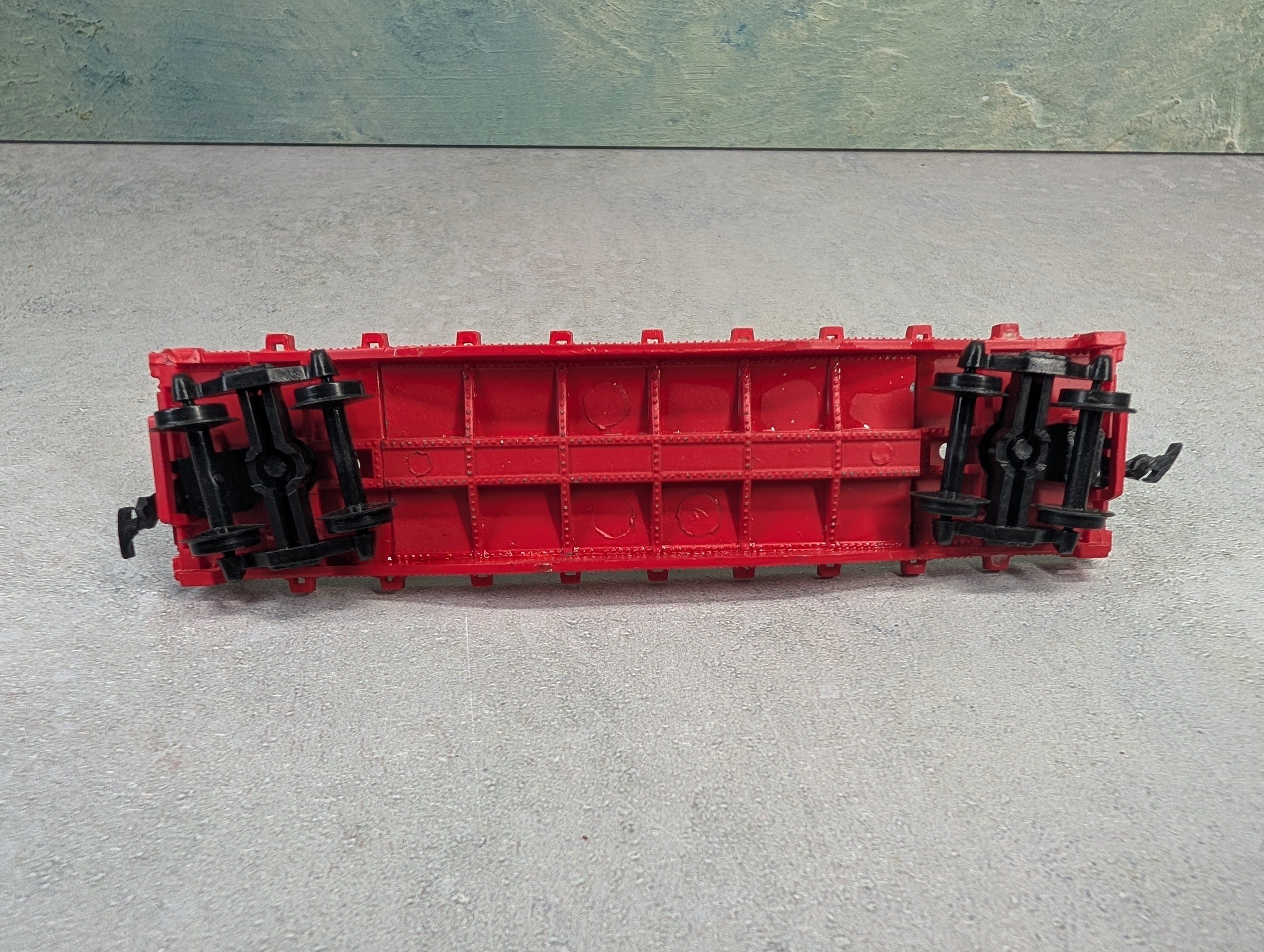 USED Model Power HO Scale 40' Flat Car LOC #1045