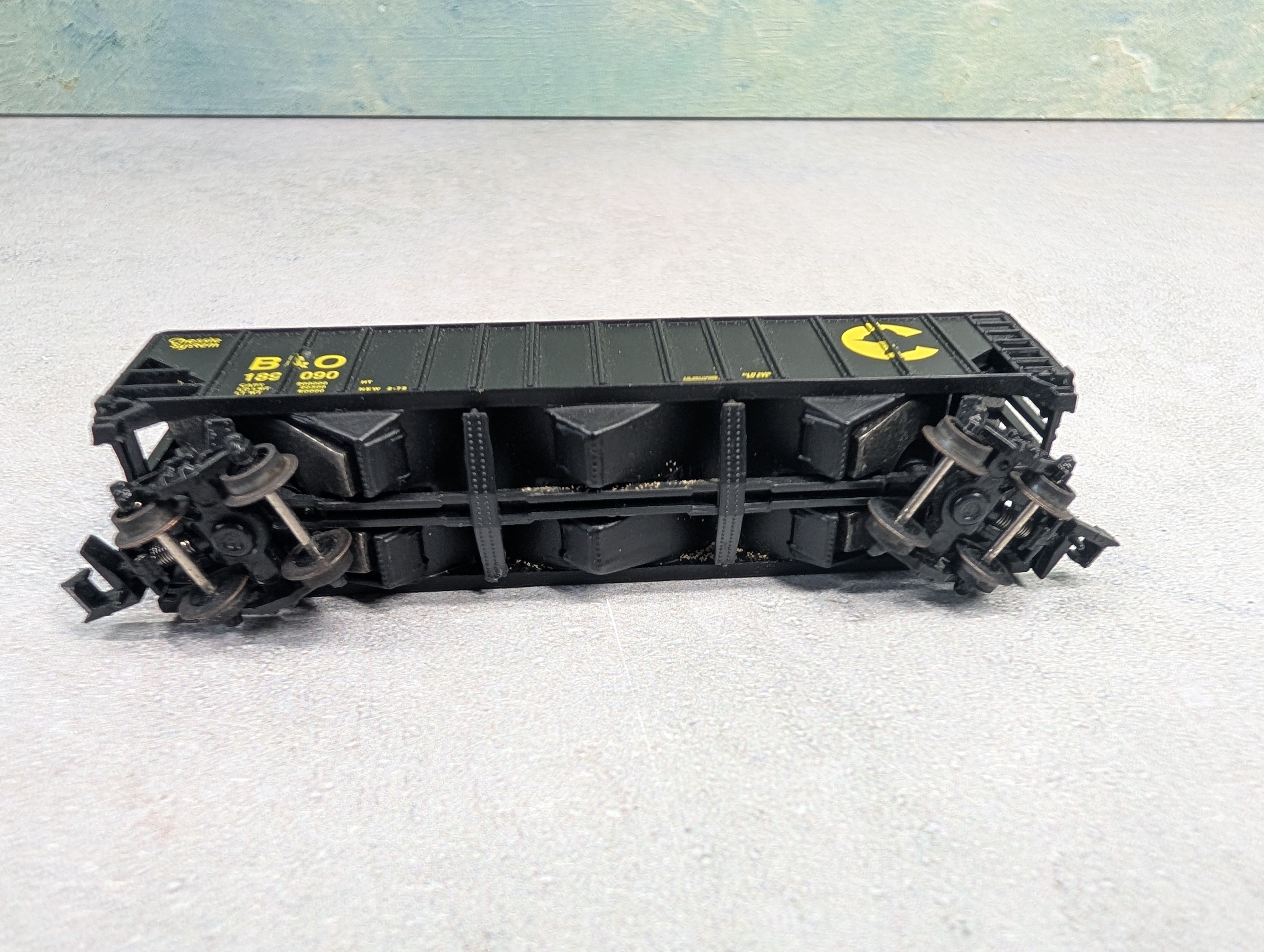 USED Life-Like N Scale 100 Ton Hopper Chessie System B&O #189090